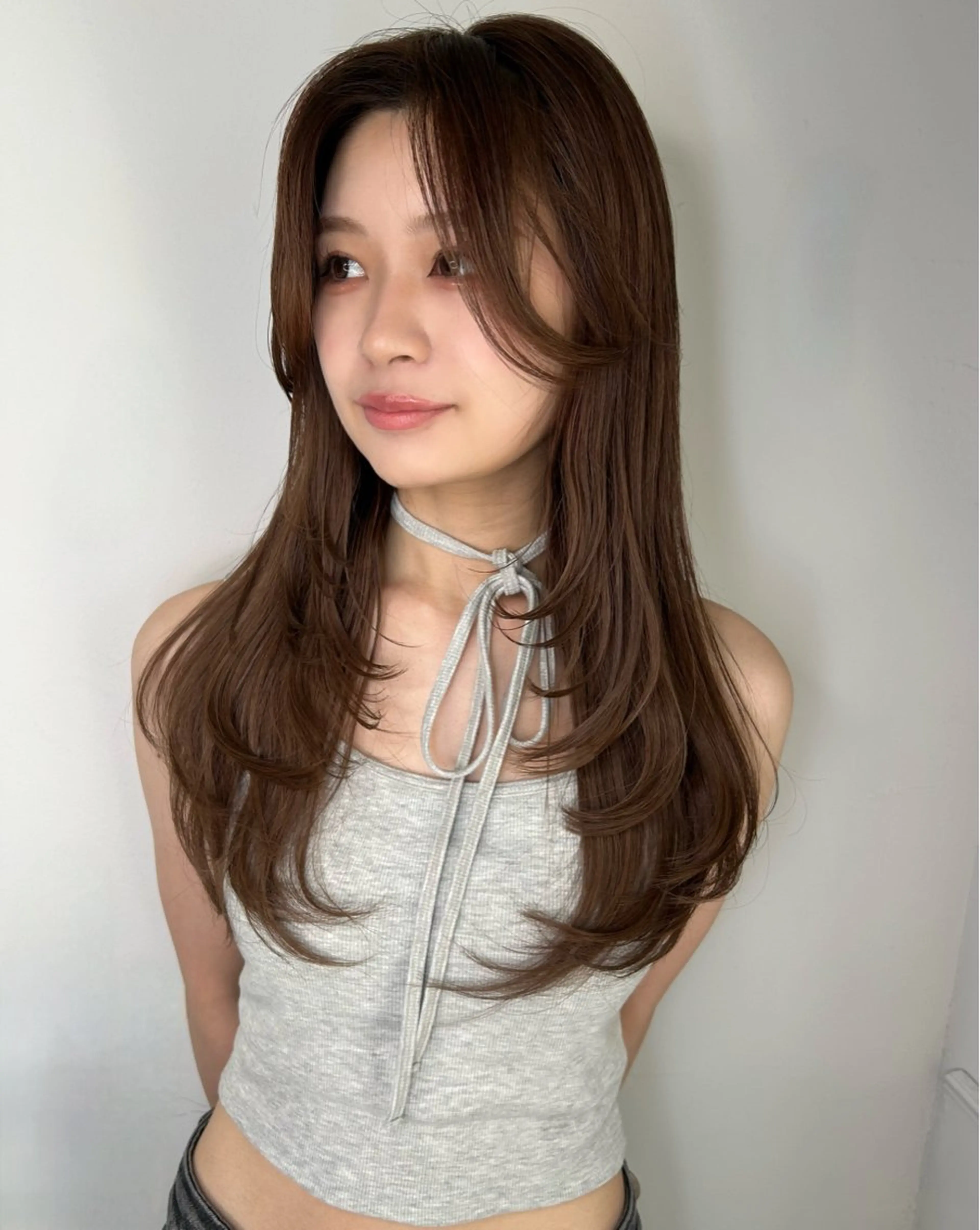 ロング land所属・透明感カラー/レイヤ ー🌙Honokaのヘアスタイル