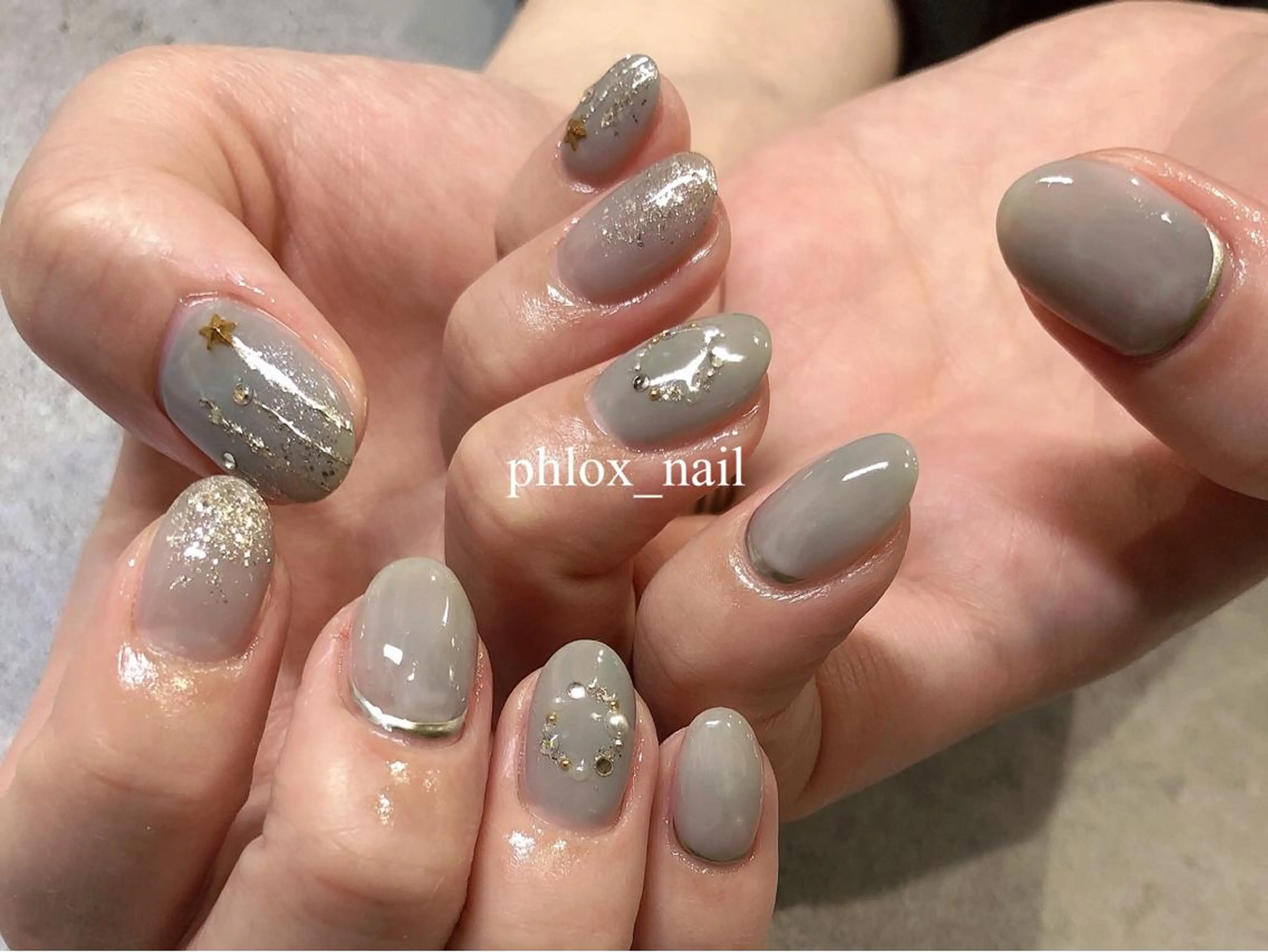 ネイル s/w ＿shokoのネイルデザイン