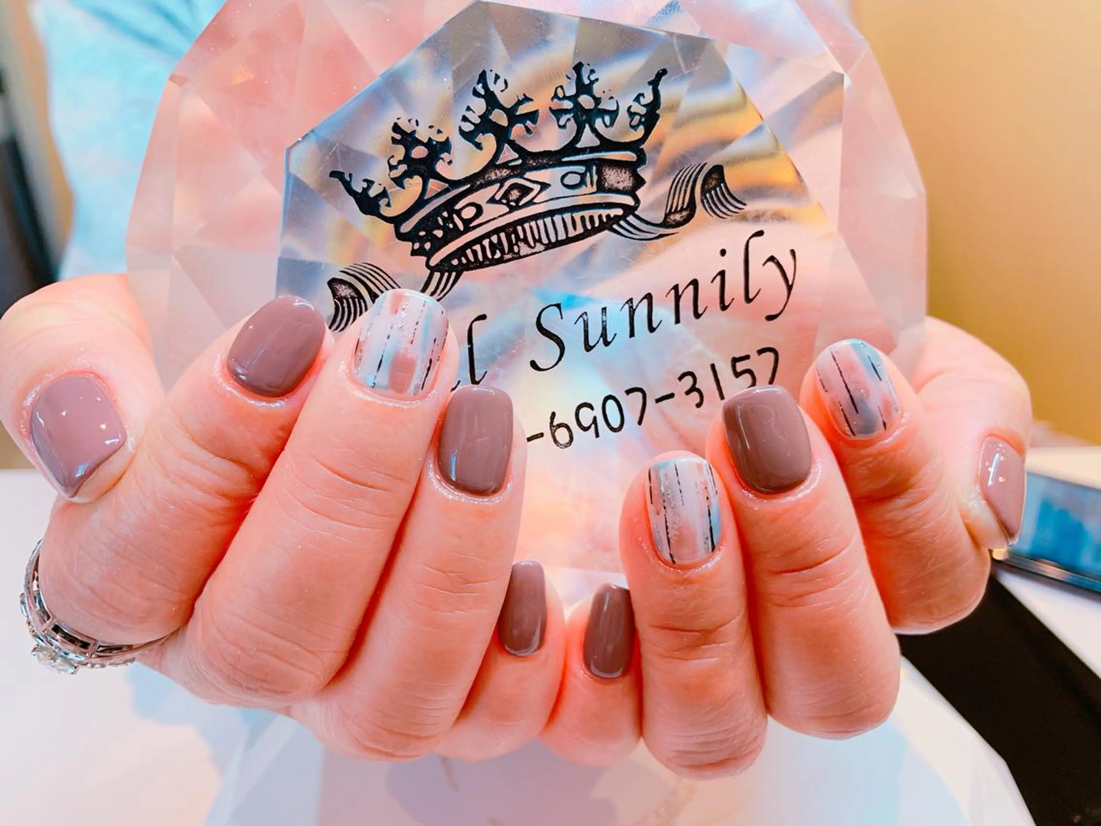 ネイル 長さだし専門店 M2　rikaのネイルデザイン