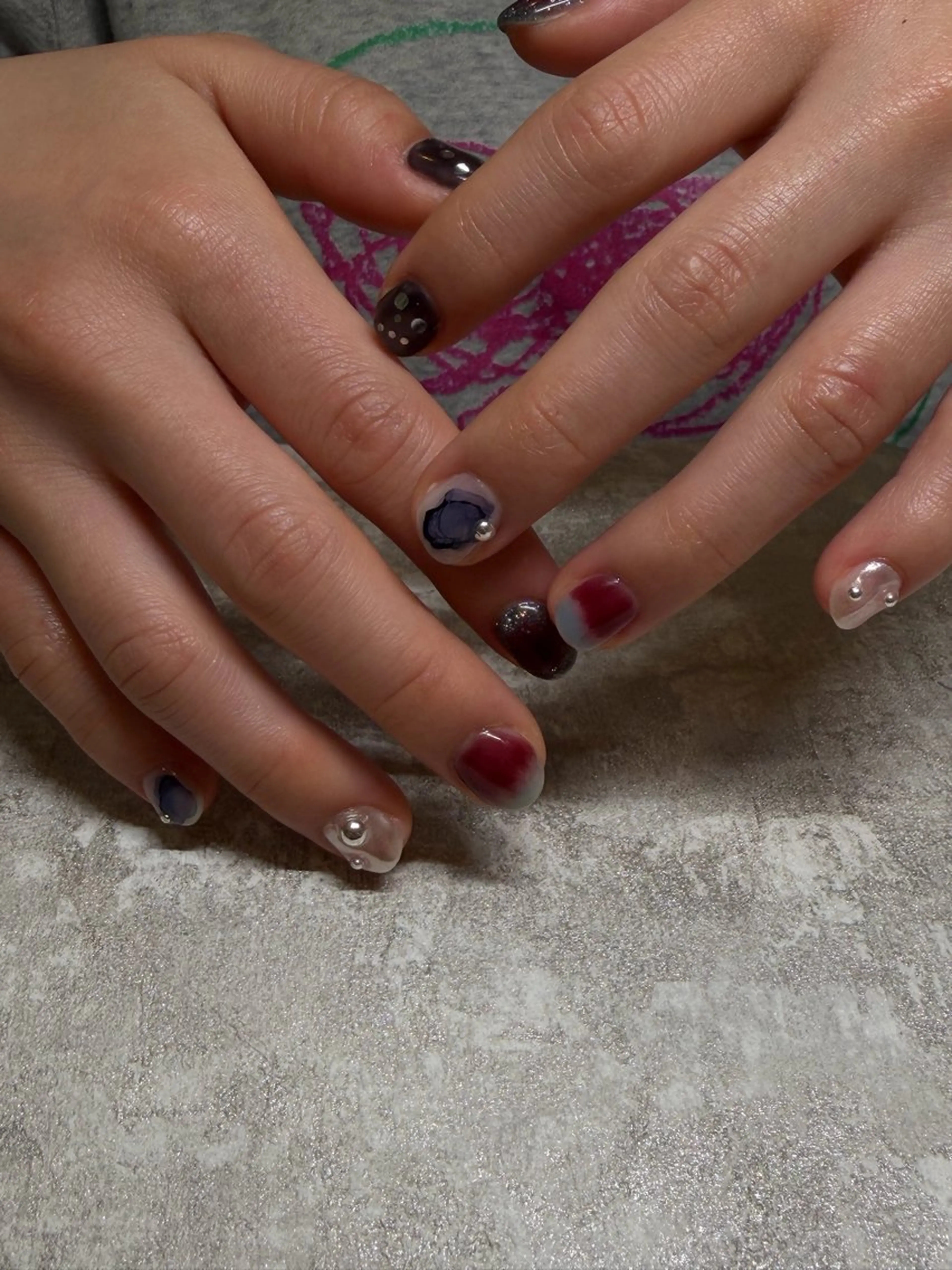 ネイル ハンドネイル Tink藤沢店所属・🦋Tink🦋 asukaのネイルデザイン