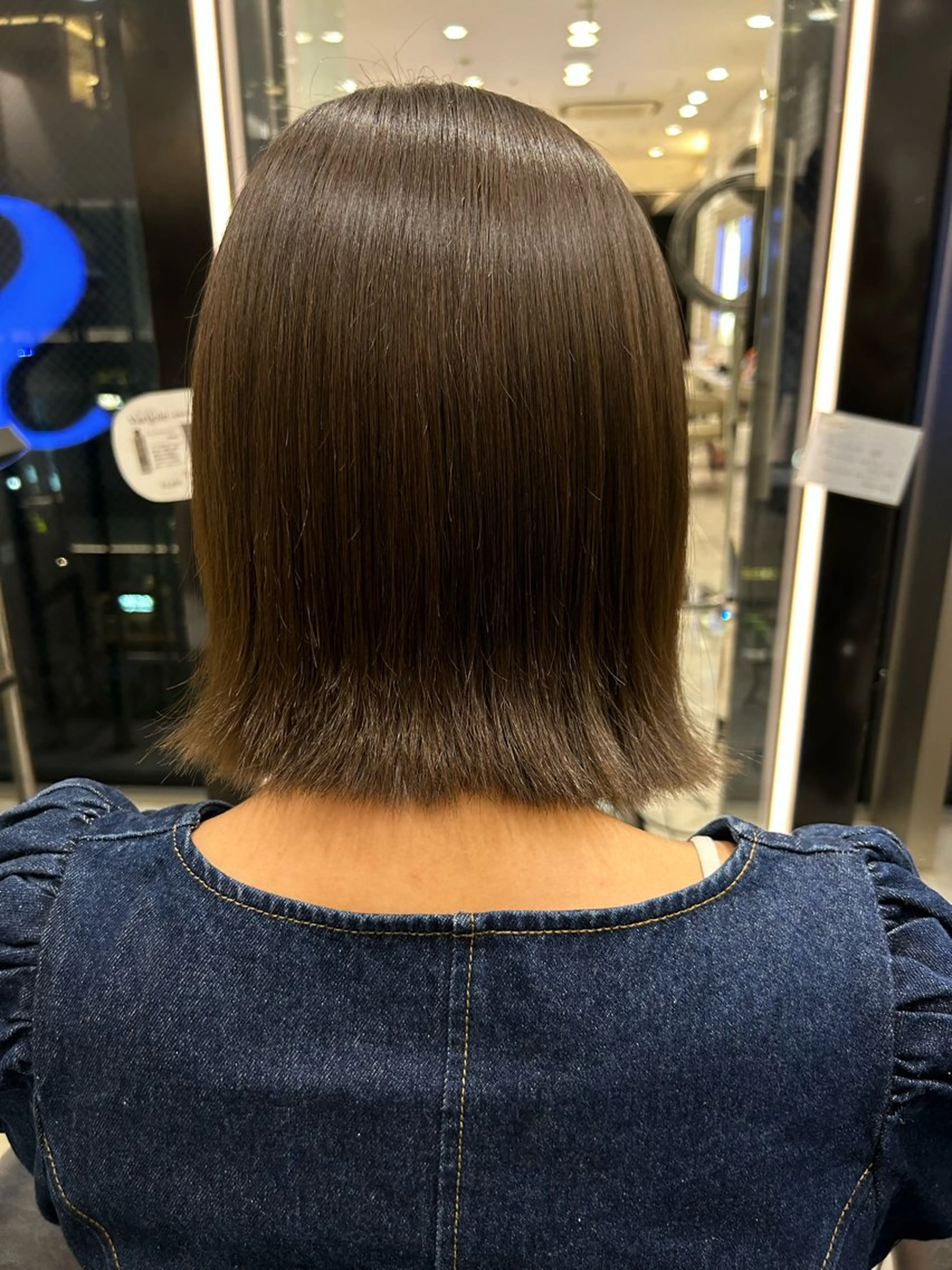 カラー カット ヘアカラー コテ巻き風パーマ✨ 韓国ヘア🤎近下菜央のヘアスタイル