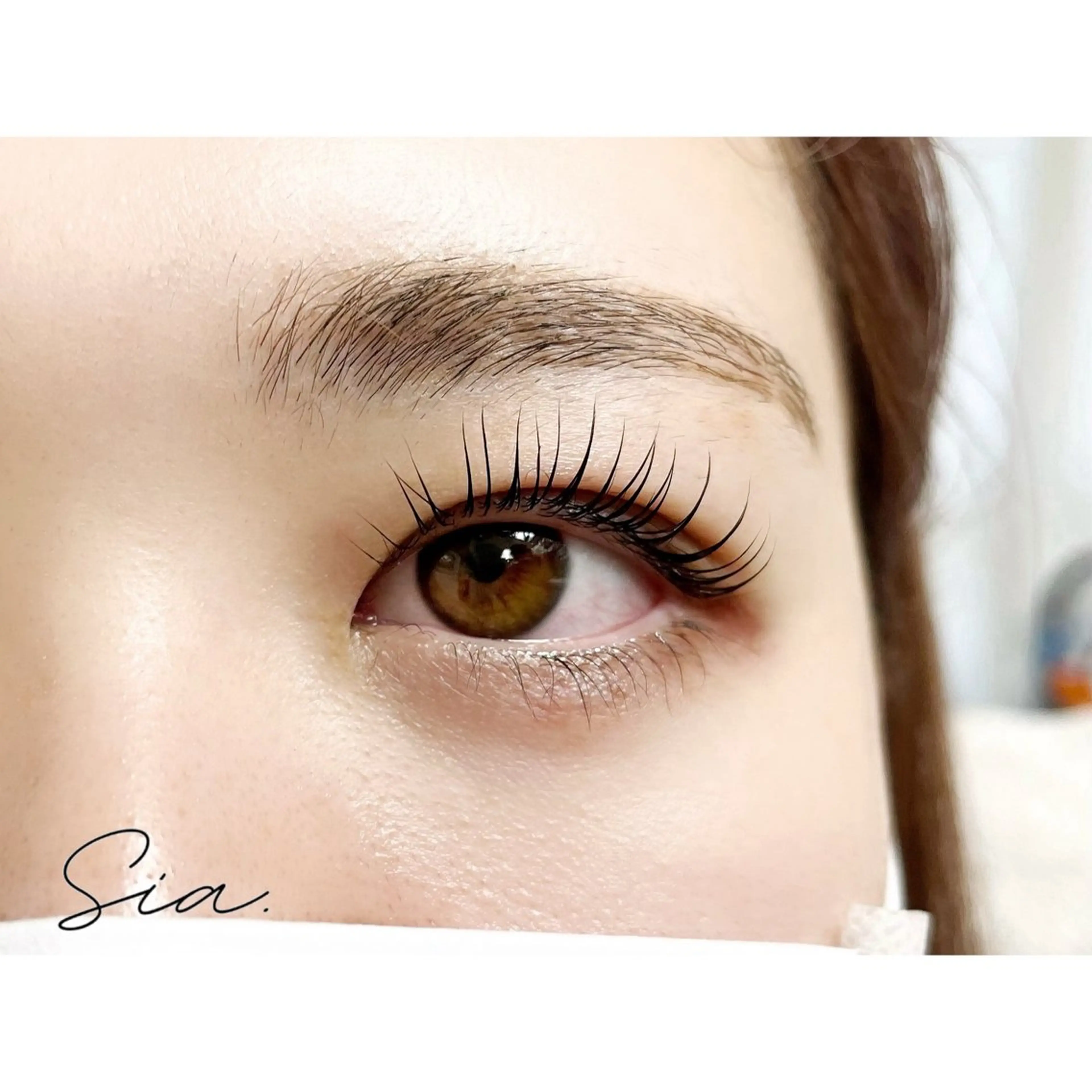 マツエク・マツパ Sia.   大阪梅田茶屋町店所属・まつパ/まつエク Sia.茶屋町店のマツエク・マツパデザイン