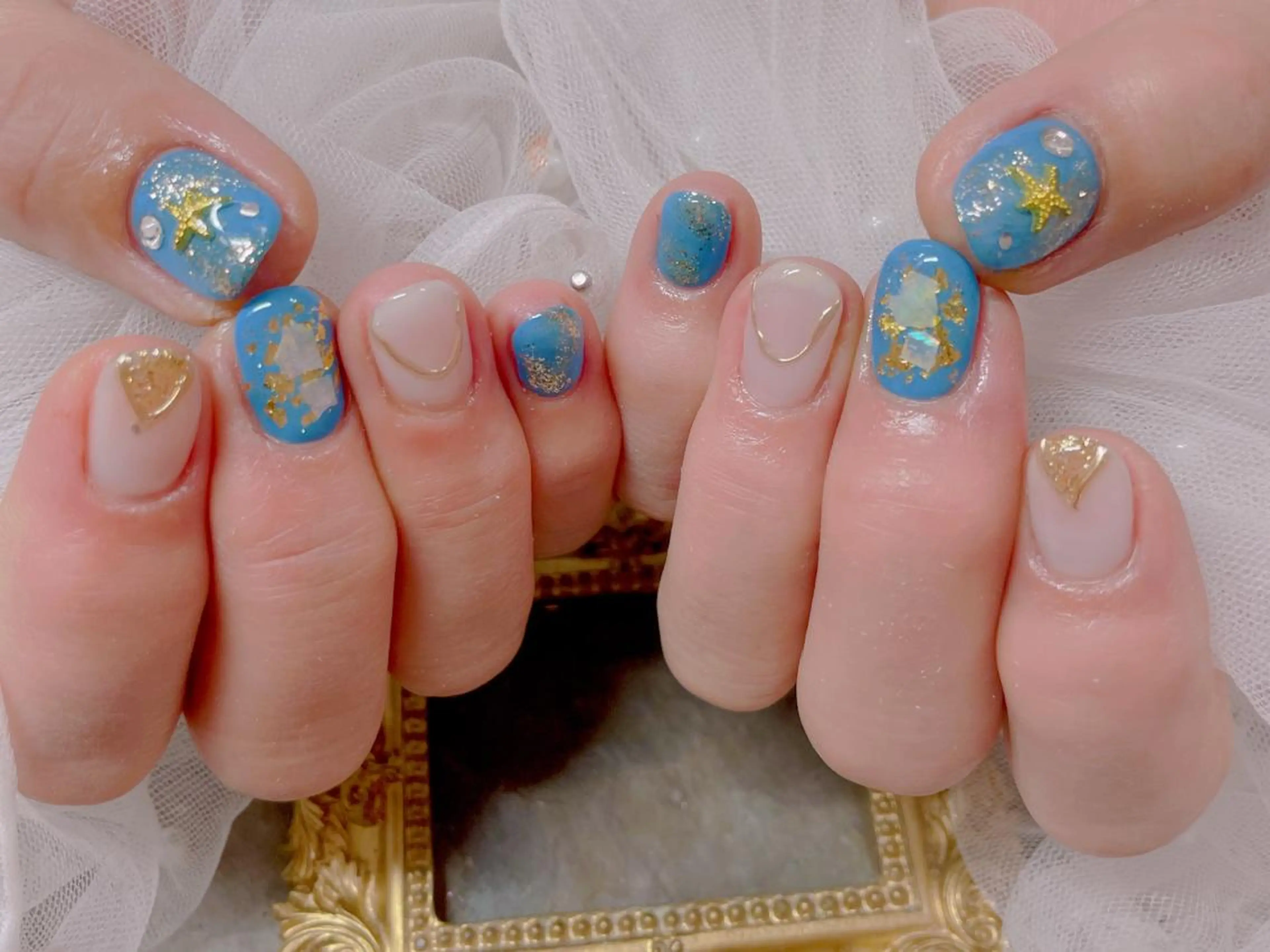 ネイル ハンドネイル マジックミラー所属・マジック ミラーのネイルデザイン