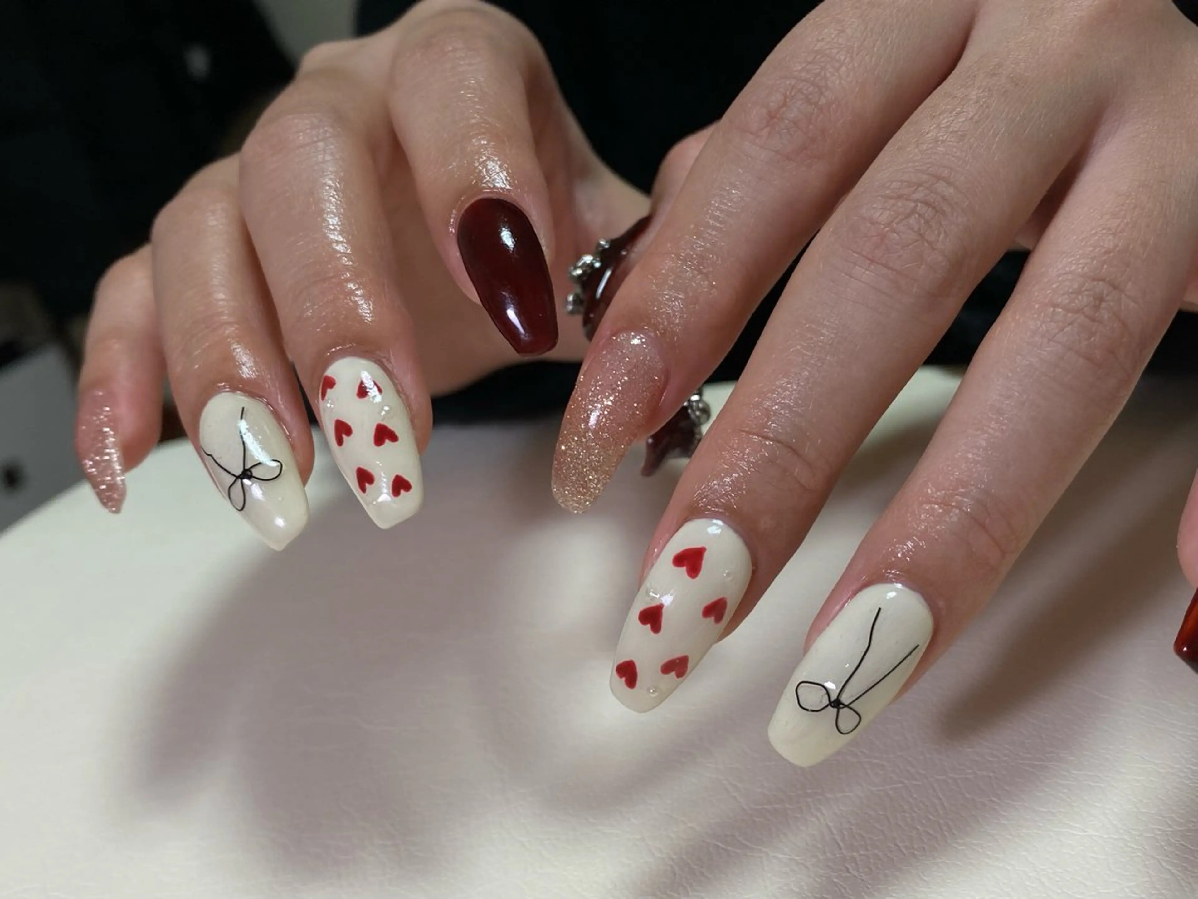 ネイル ハンドネイル atelier moamのネイルデザイン