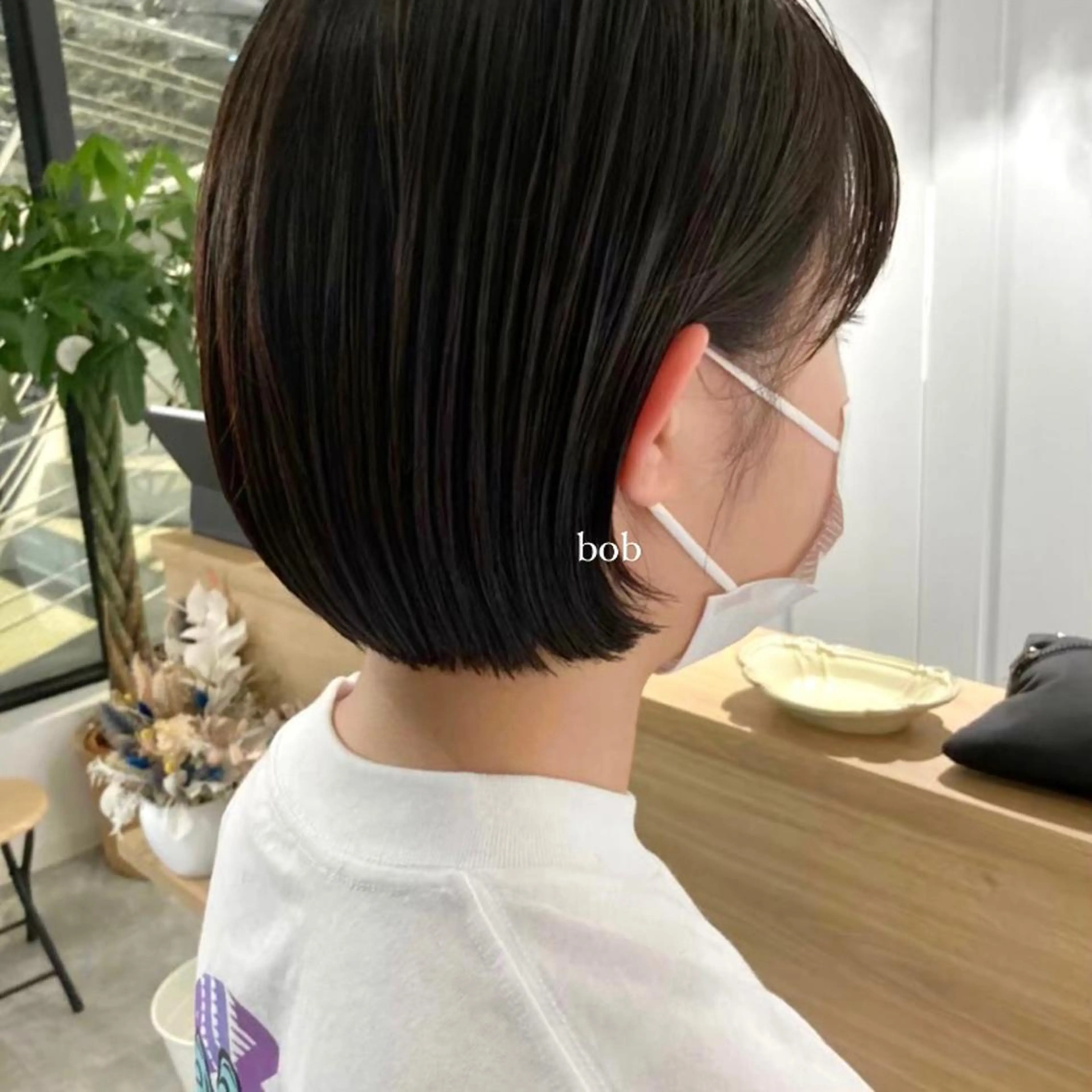 ショート ボブ ハイライト 髪質改善 ショートヘア mai 🎀 / 梅田美容室のヘアスタイル