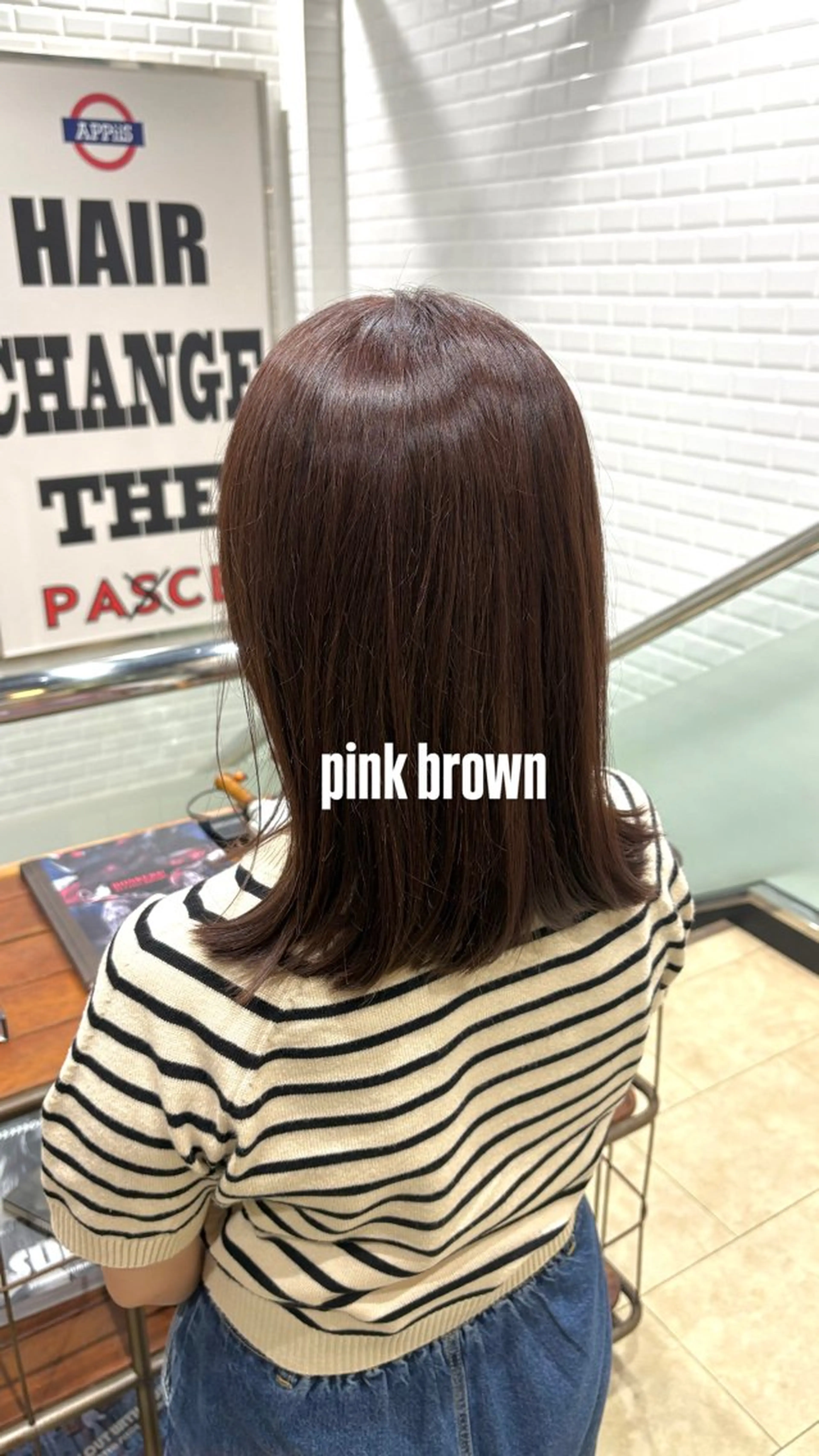 カラー 透明感カラー appiis所属・横浜/ショート/ボブ 💫  西田 陸💫のヘアスタイル