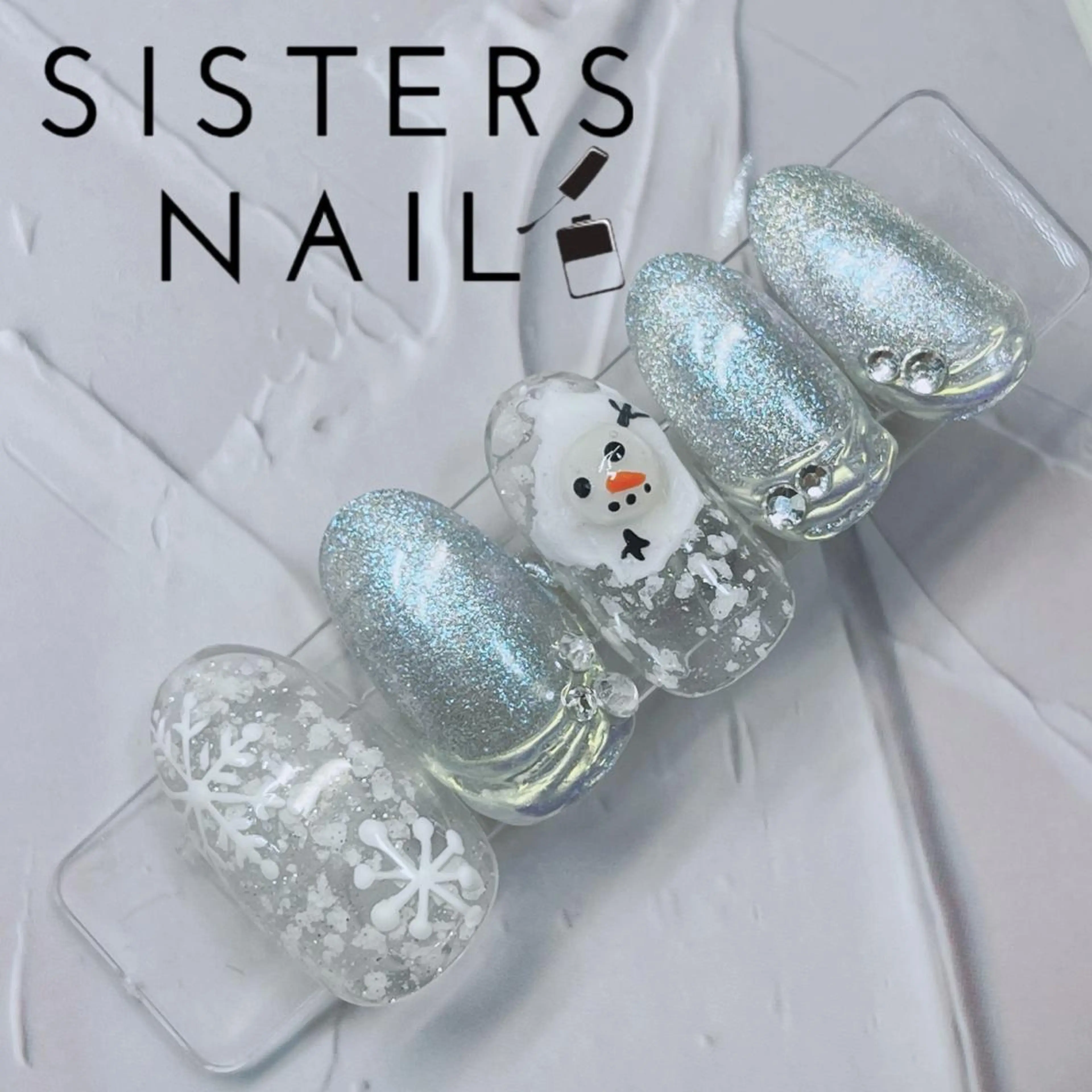 ネイル アートネイル フレンチネイル 春ネイル 冬ネイル ハンドネイル ハンドケア sisters nail.fのネイルデザイン