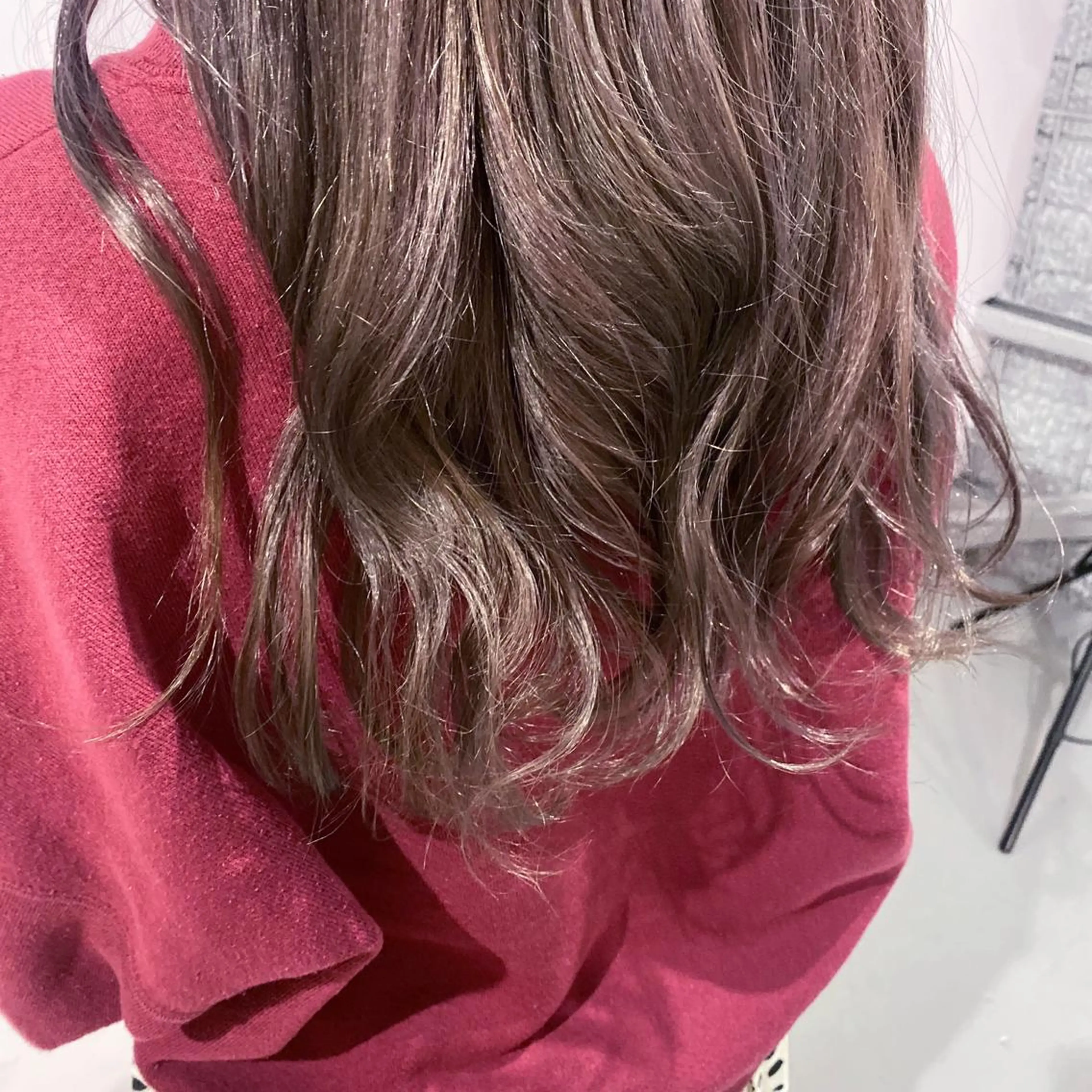 ロング カラー ベージュカラー ピンクカラー ピンクベージュ アオイ🩵暖色 /まろやかカラーのヘアスタイル