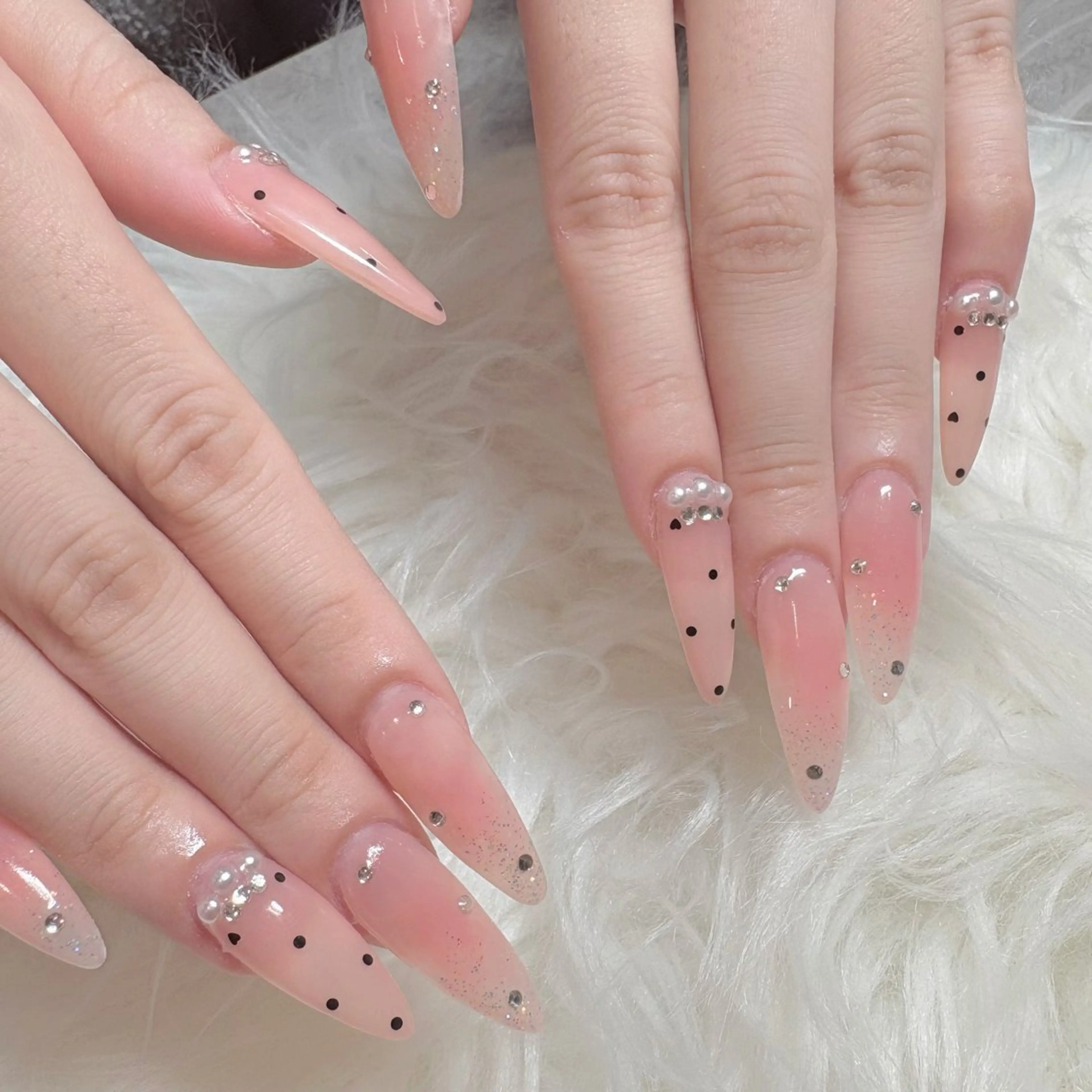 【人気No.1👑】🩵チップ10本長さだし🩵持ち込み90分(ご新規様オフ無料/リピーター様¥1100)＊パーツ代別途の写真