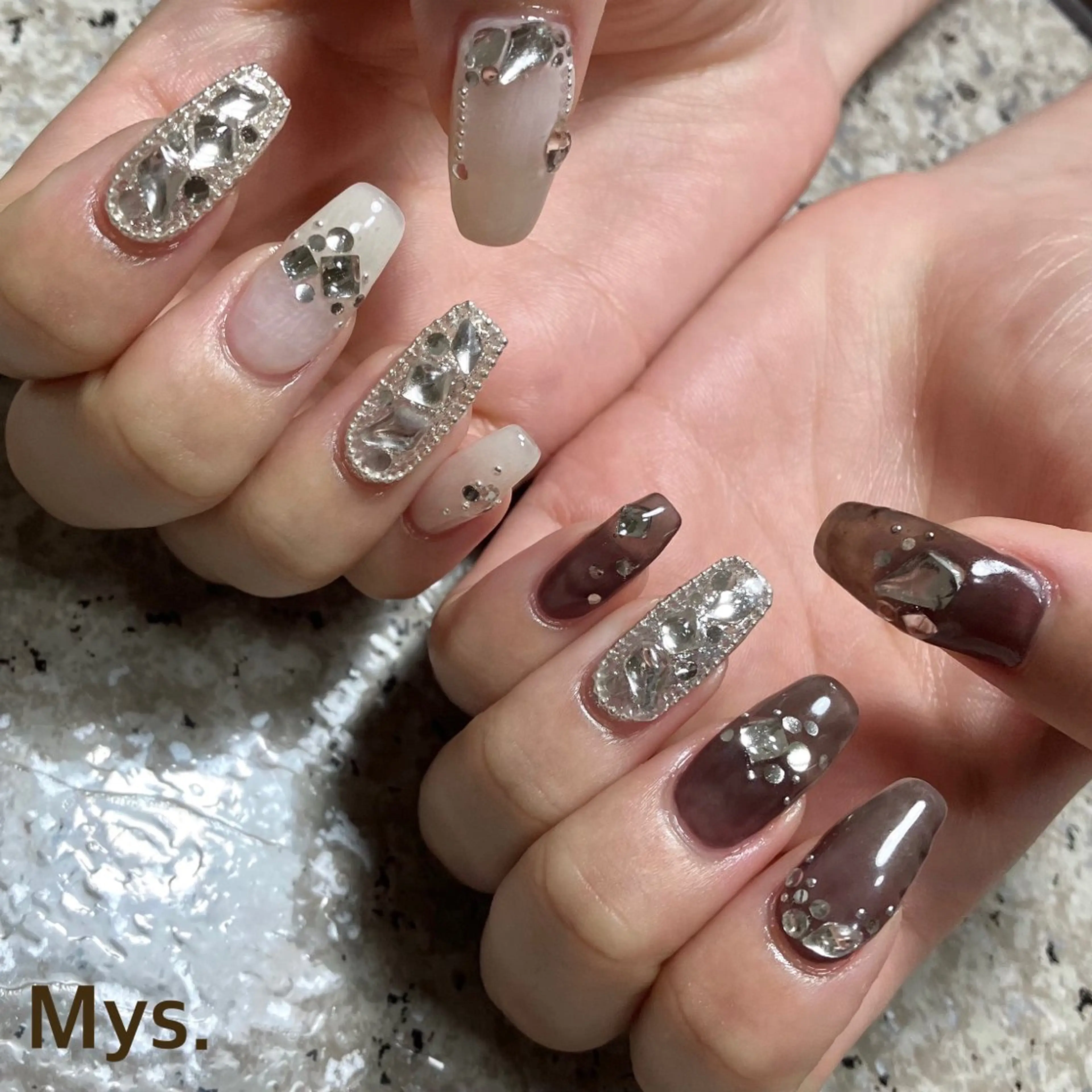 ネイル ハンドネイル Mys. 三上紗紀のネイルデザイン