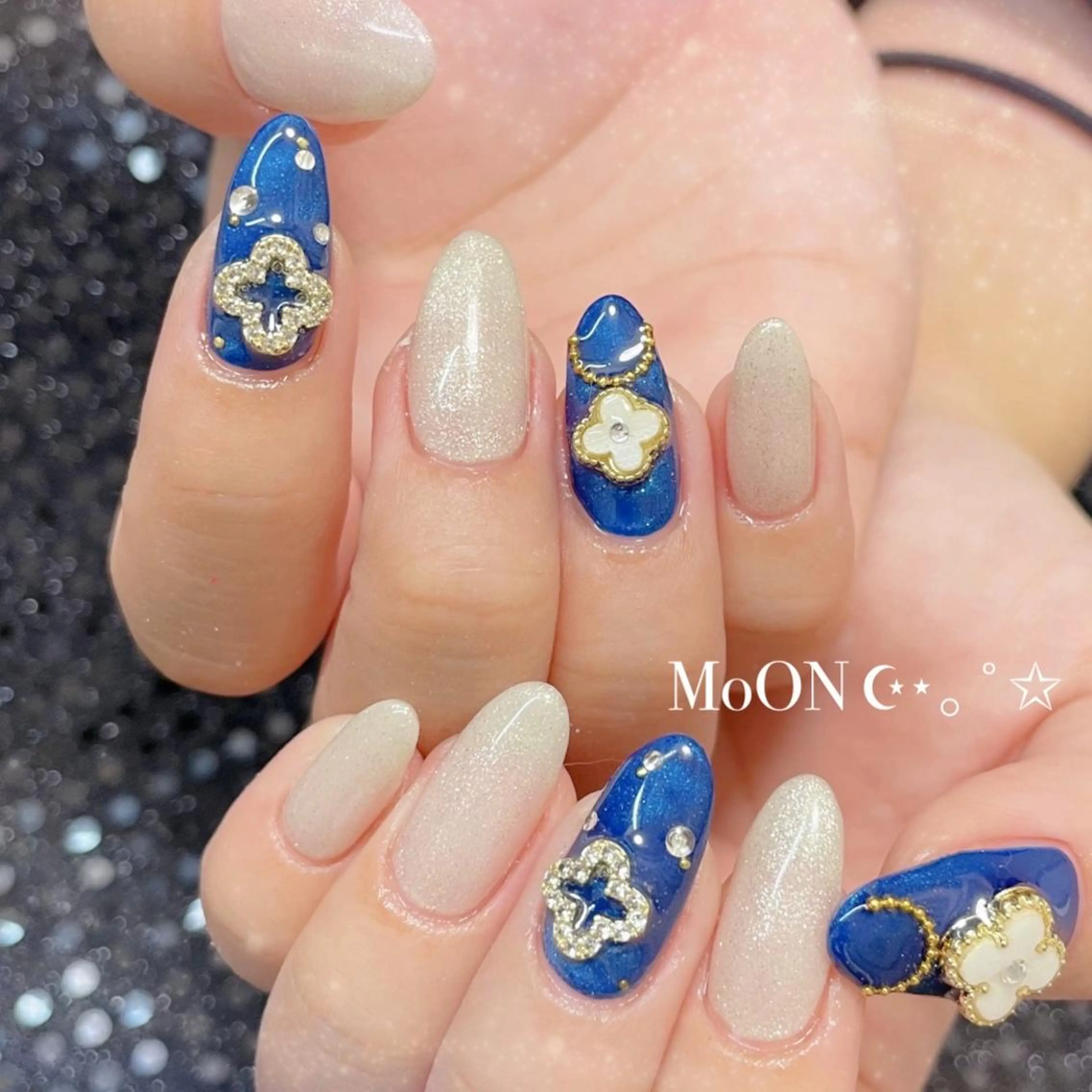 ネイル ハンドネイル ハンドケア MoON...❤︎ MeGuのネイルデザイン