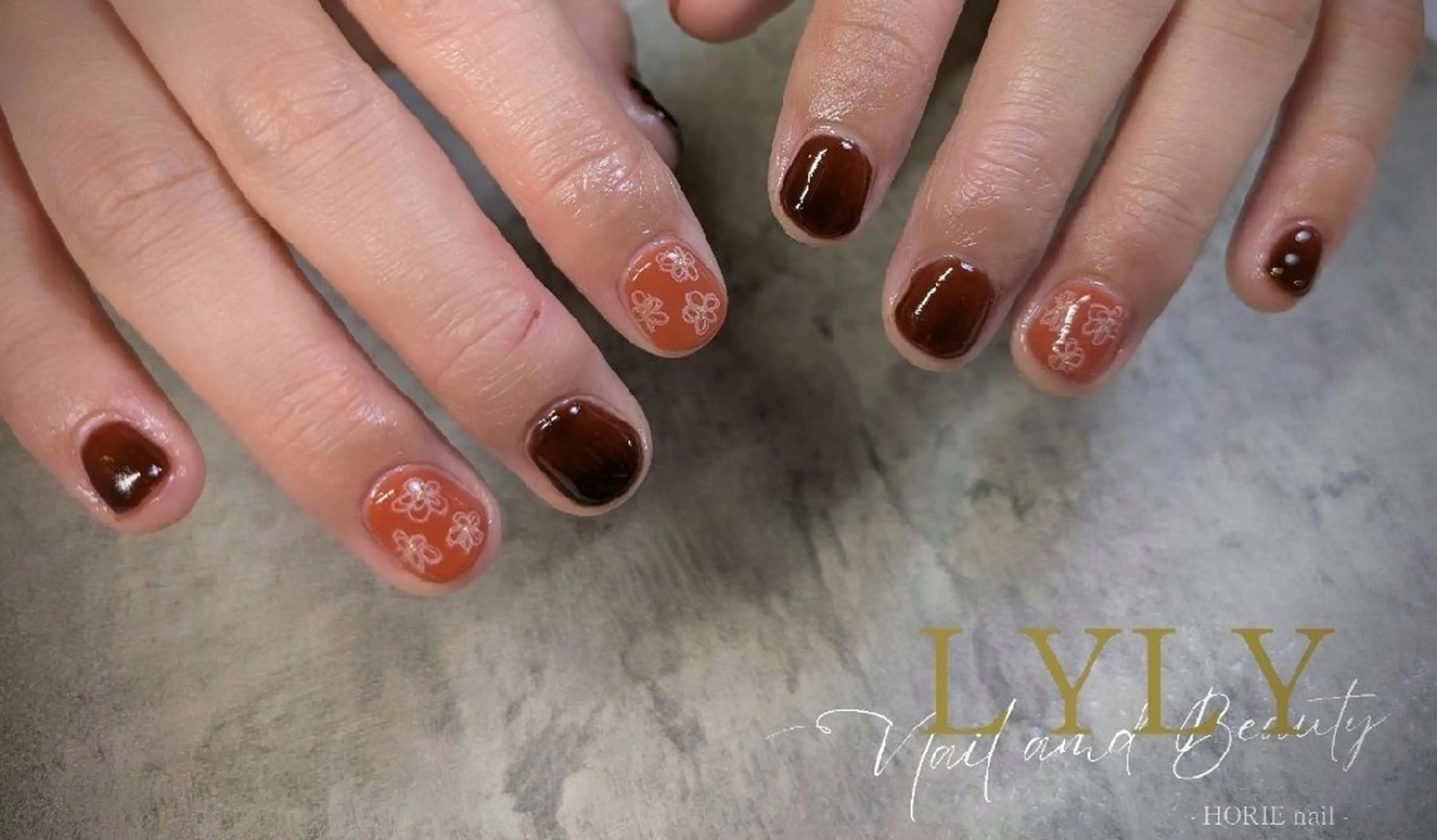 ネイル ショートネイル LYLY ✾ai✾のネイルデザイン