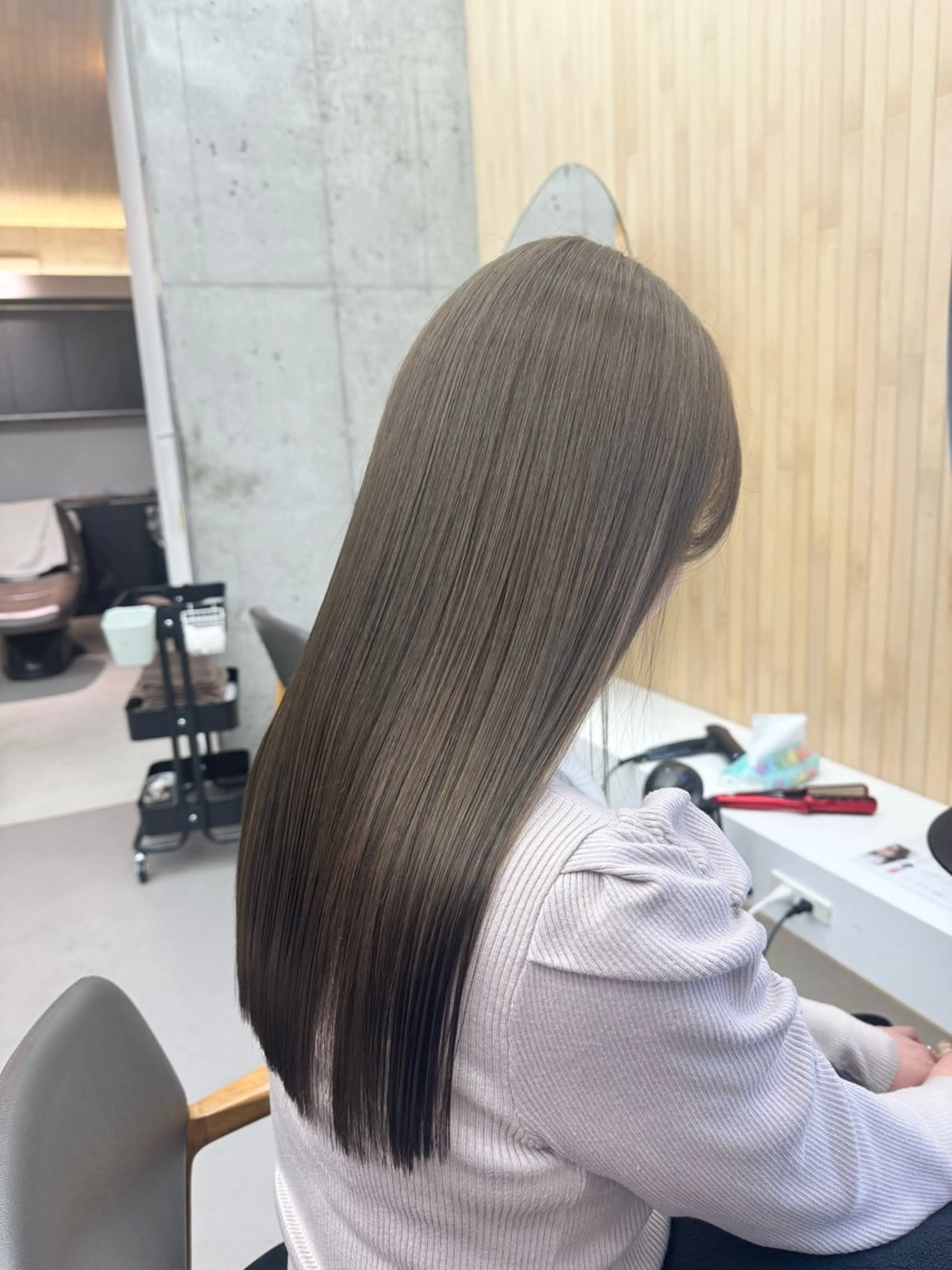 ロング カラー カット ヘアカラー トリートメント 【髪質改善】 kasumi🌷🌷のヘアスタイル