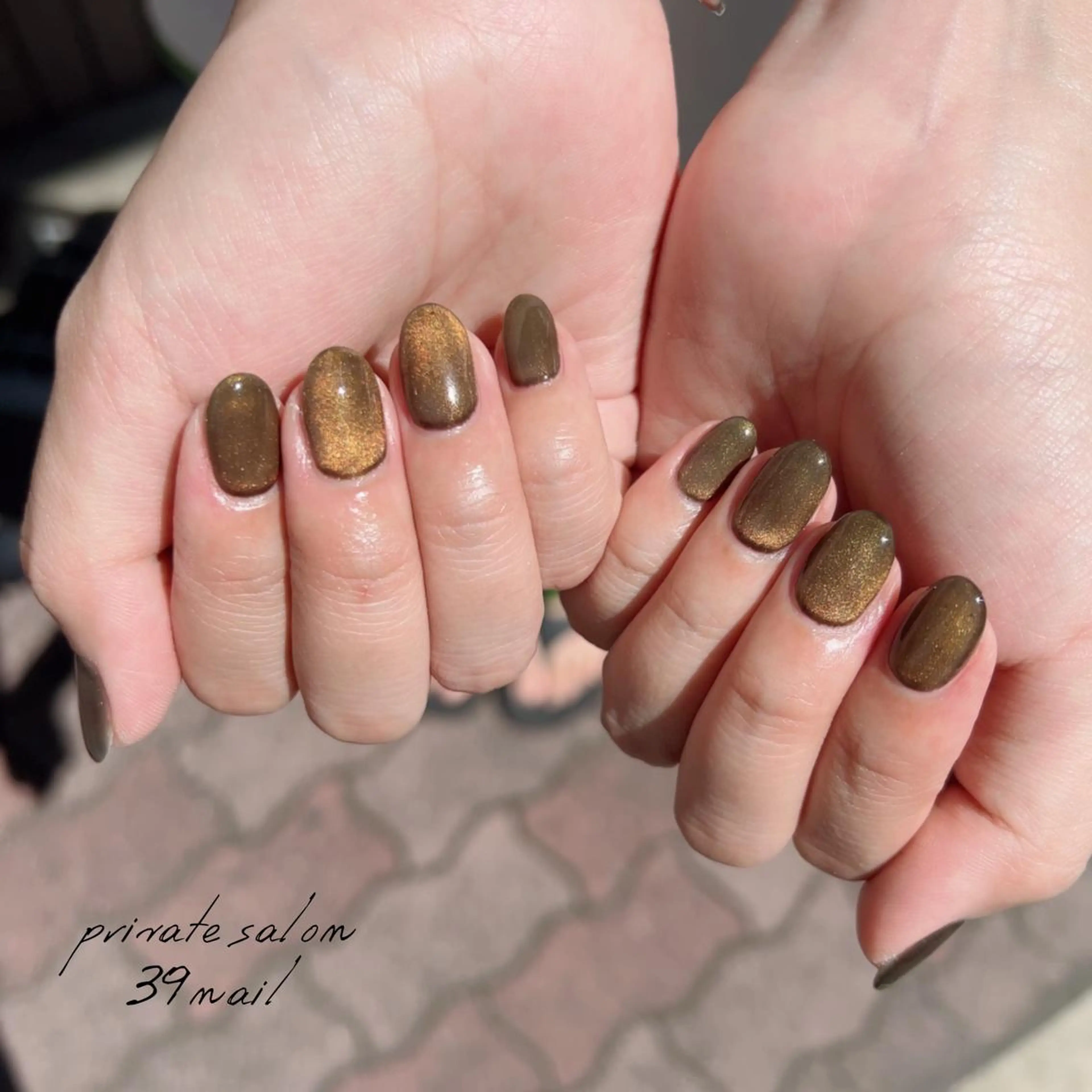 ミディアム ネイル フットネイル 京橋 【39nail】のネイルデザイン