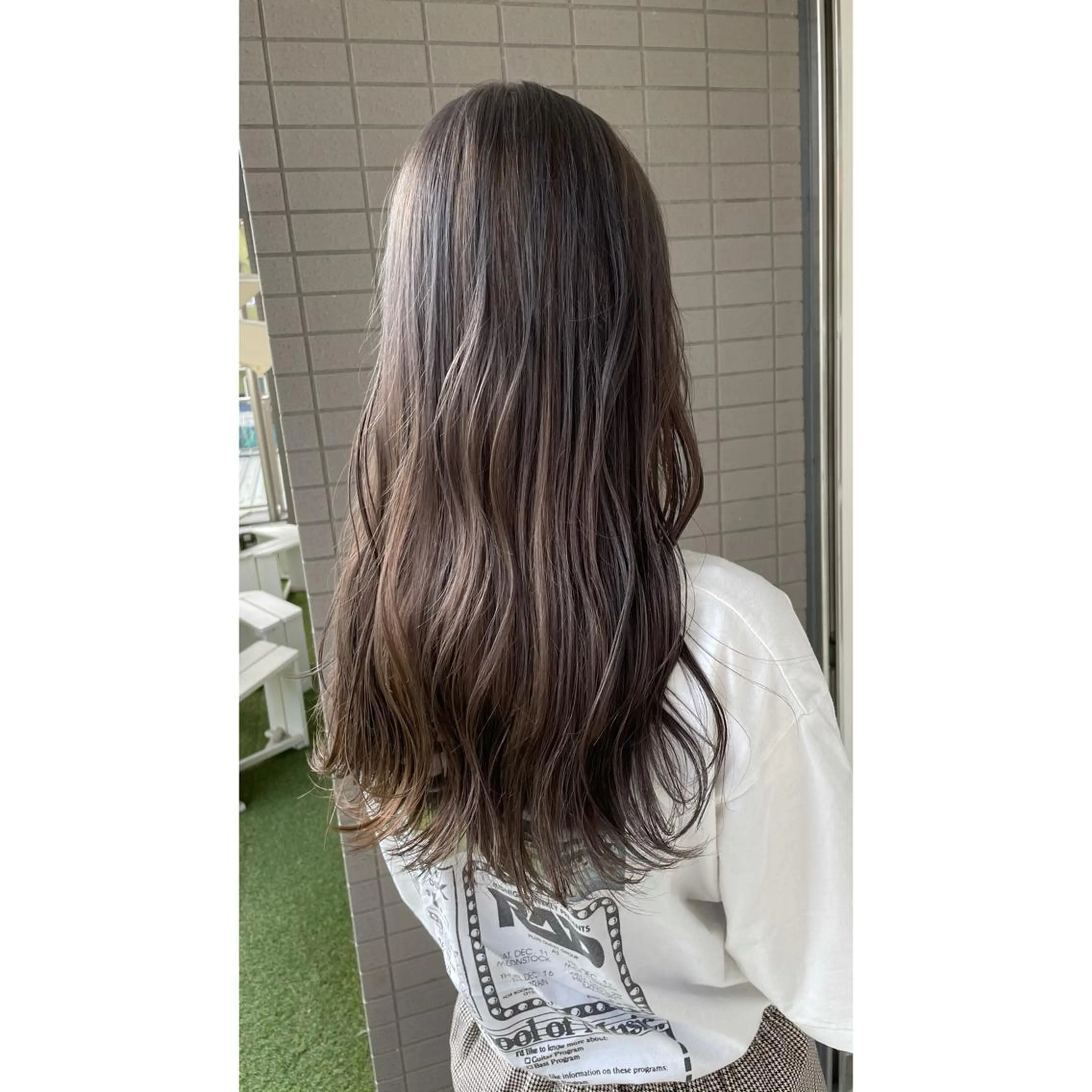 ロング カラー ヘアカラー トリートメント 梅田/髪質改善カラー ❄︎ mikiのヘアスタイル