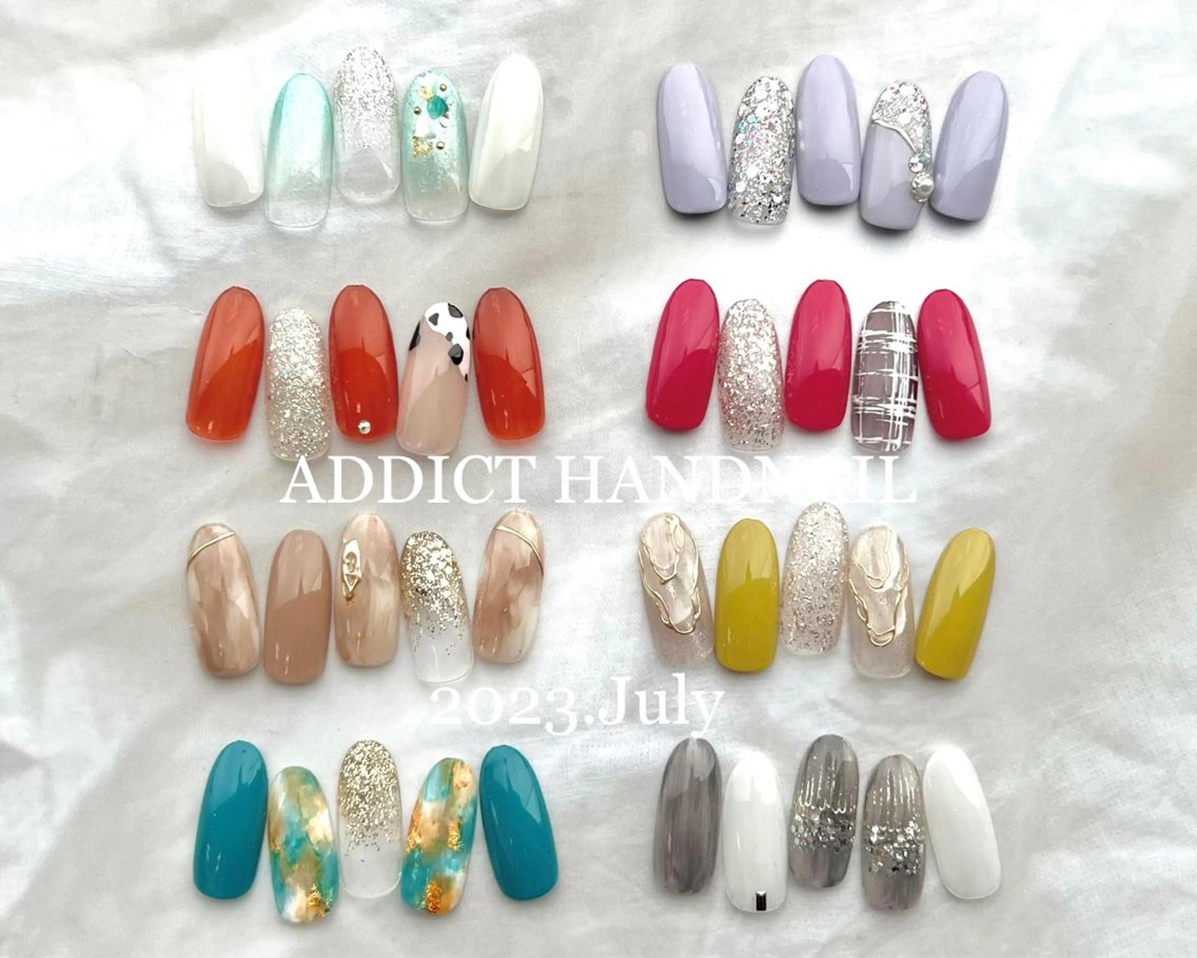 ネイル ハンドネイル ADDICT アディクトのマツエク・マツパデザイン