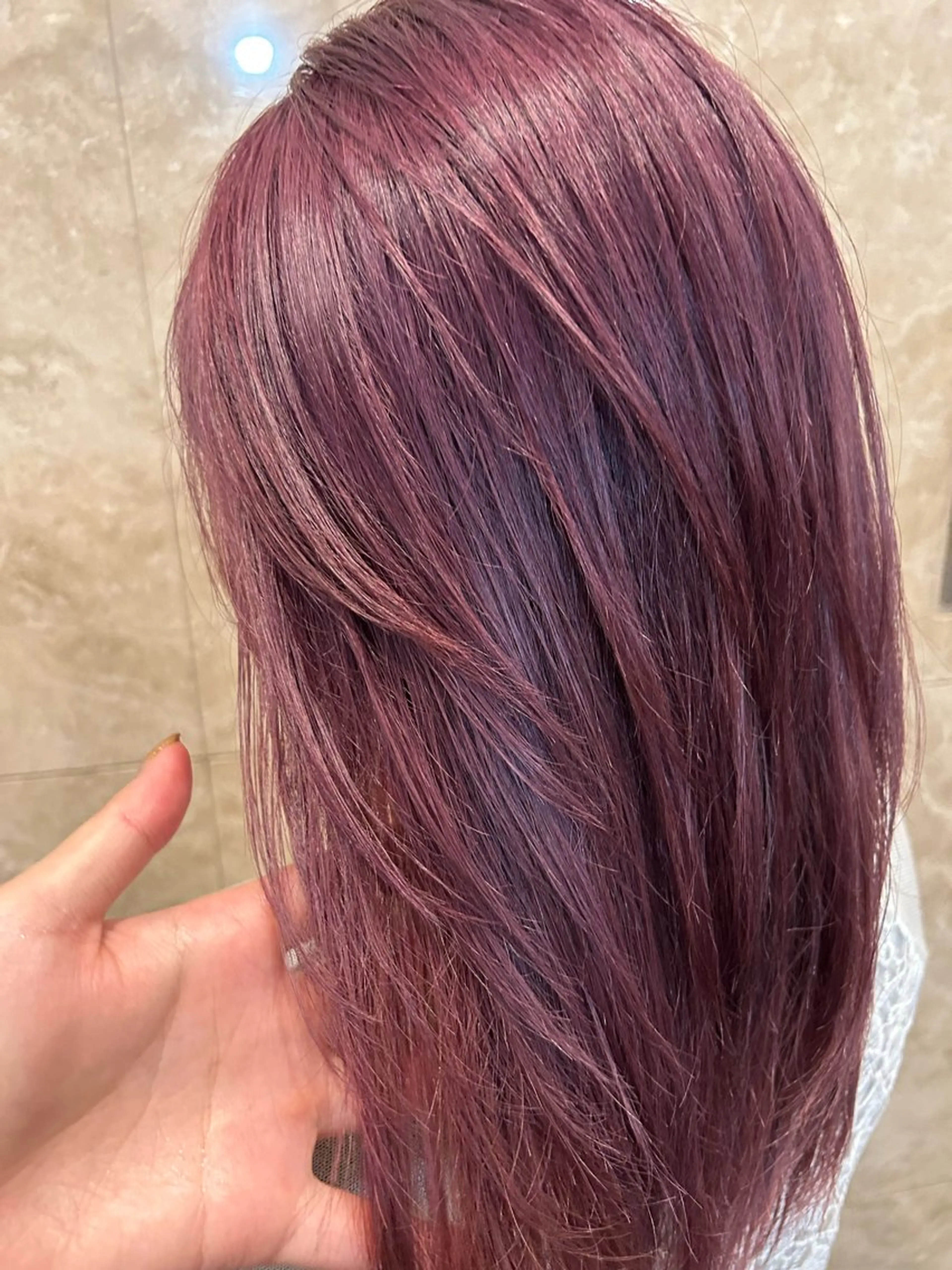 セミロング カラー 🍓 JURiA 🍓のヘアスタイル