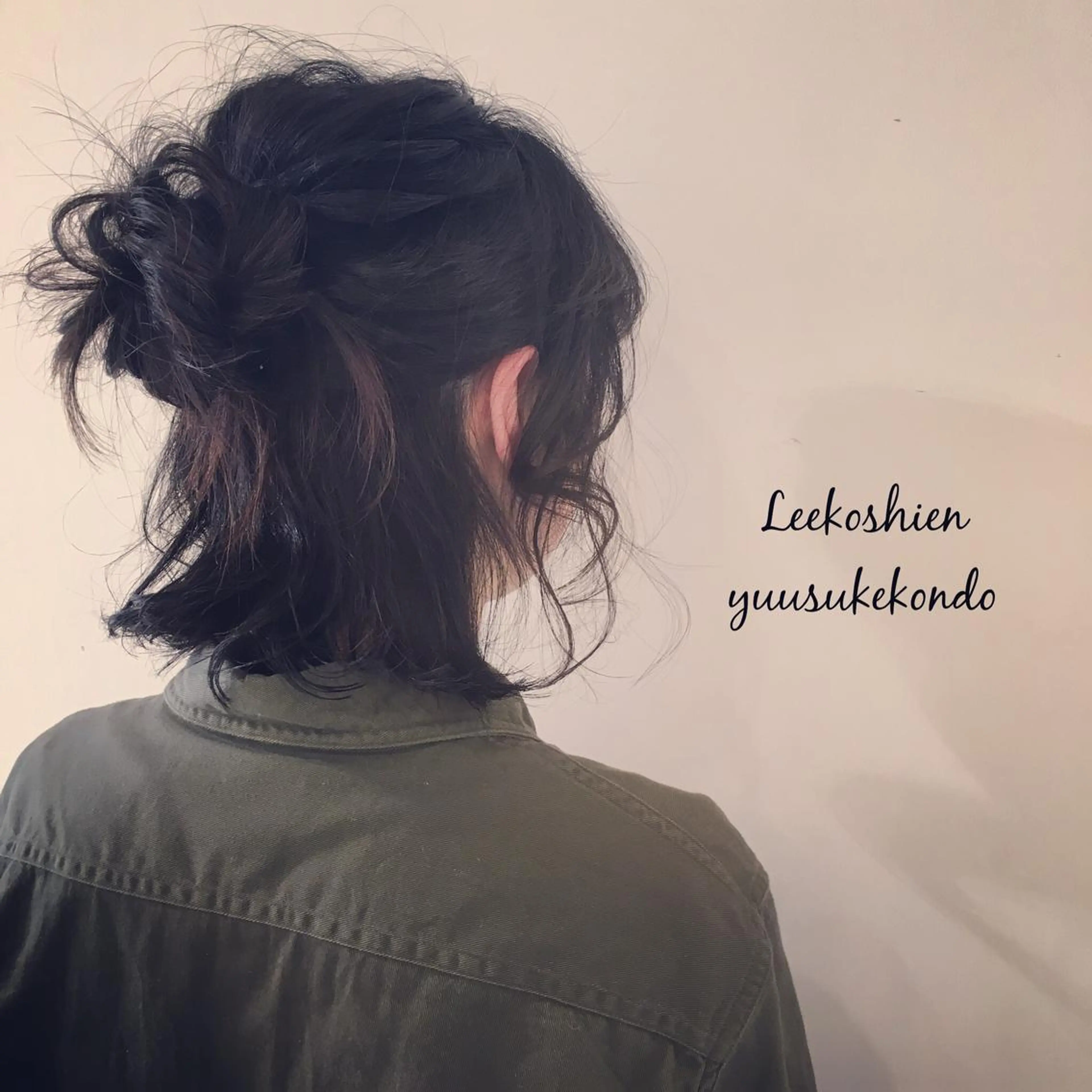 ヘアアレンジ 簡単アレンジ _WHITE高槻所属・_WHITE高槻店 yusukeのヘアスタイル