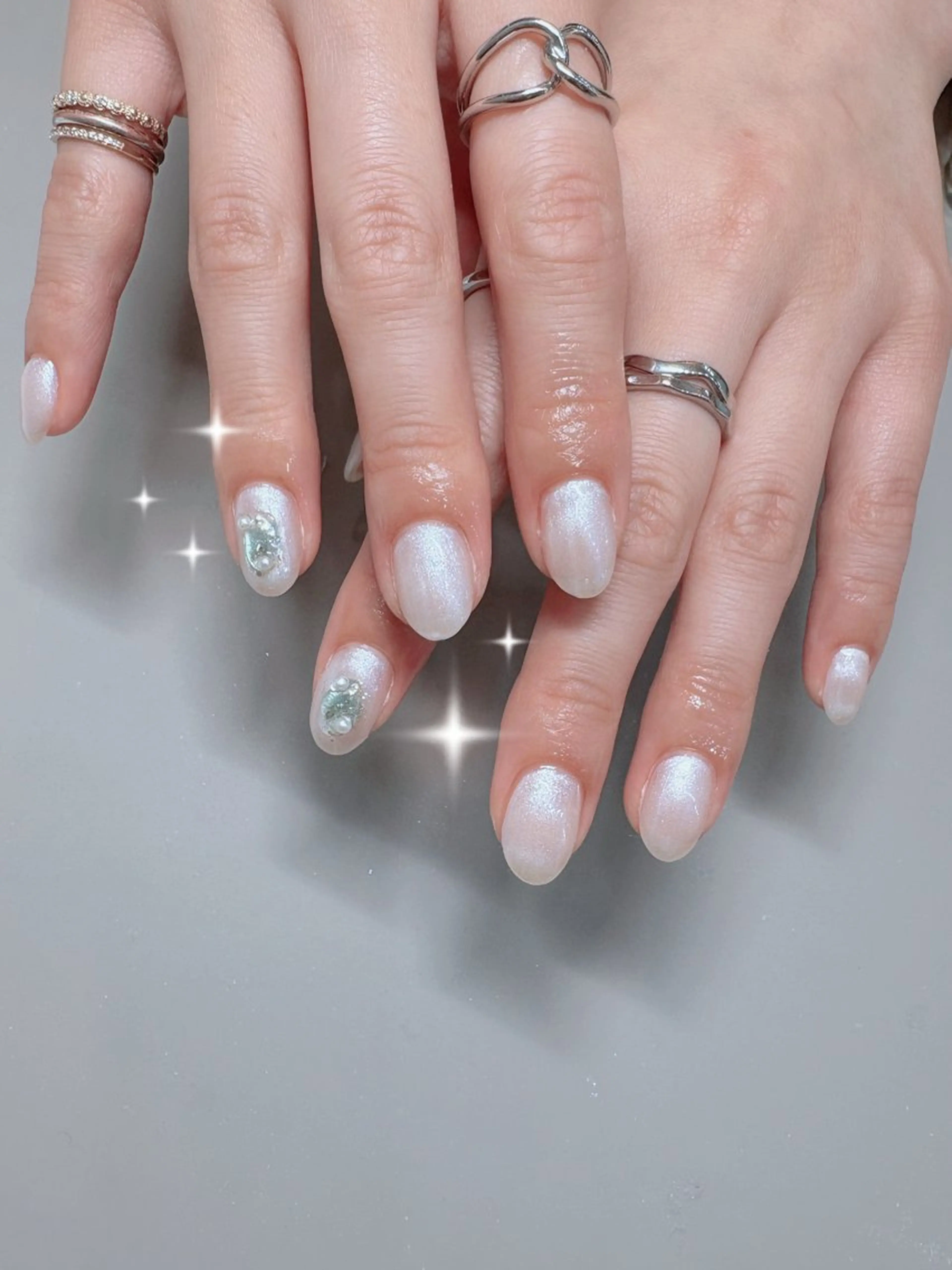 ネイル アートネイル ハンドネイル THE BALM Rihoのネイルデザイン