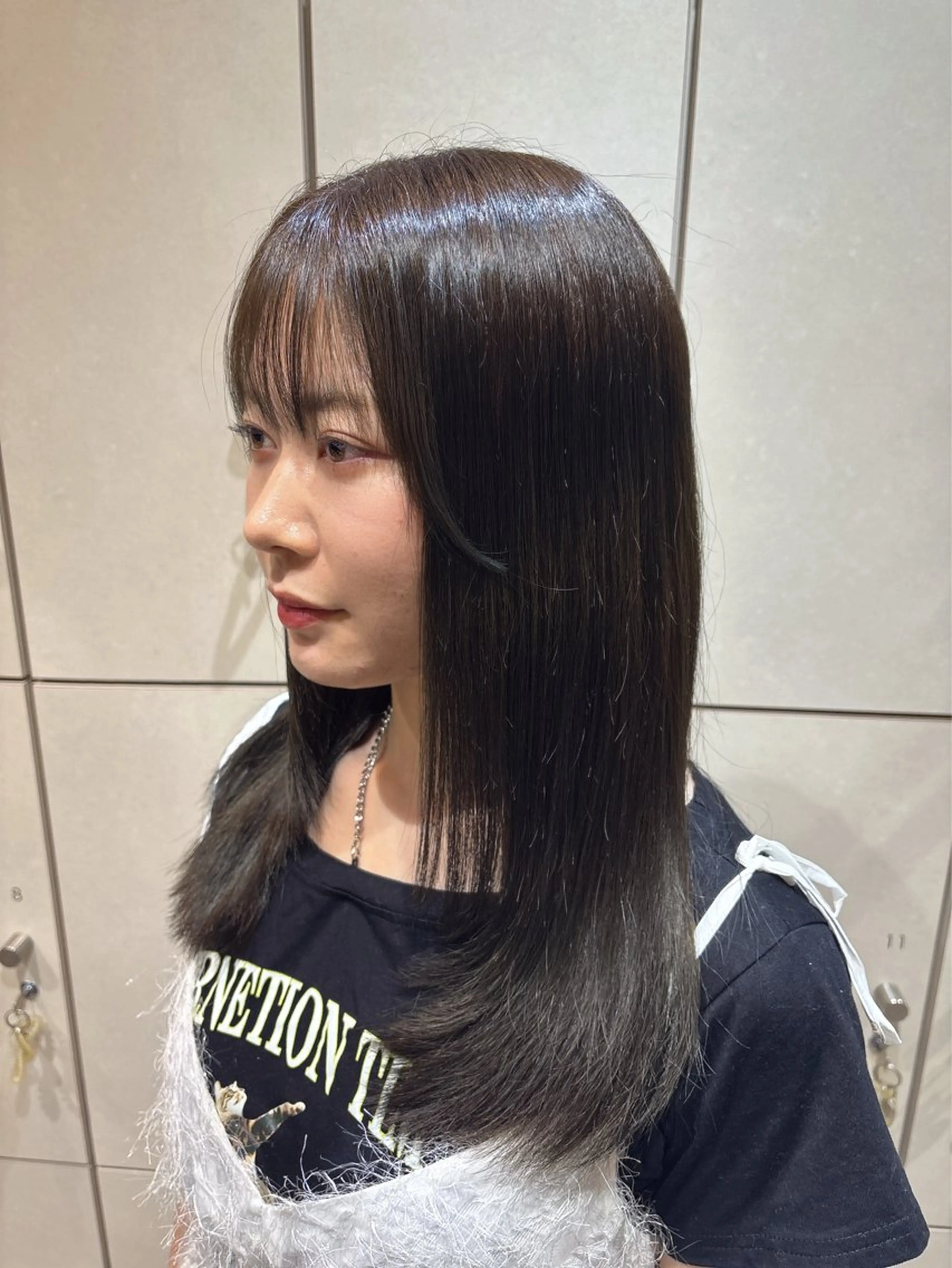 【レディース】 肩下カット✂️の写真