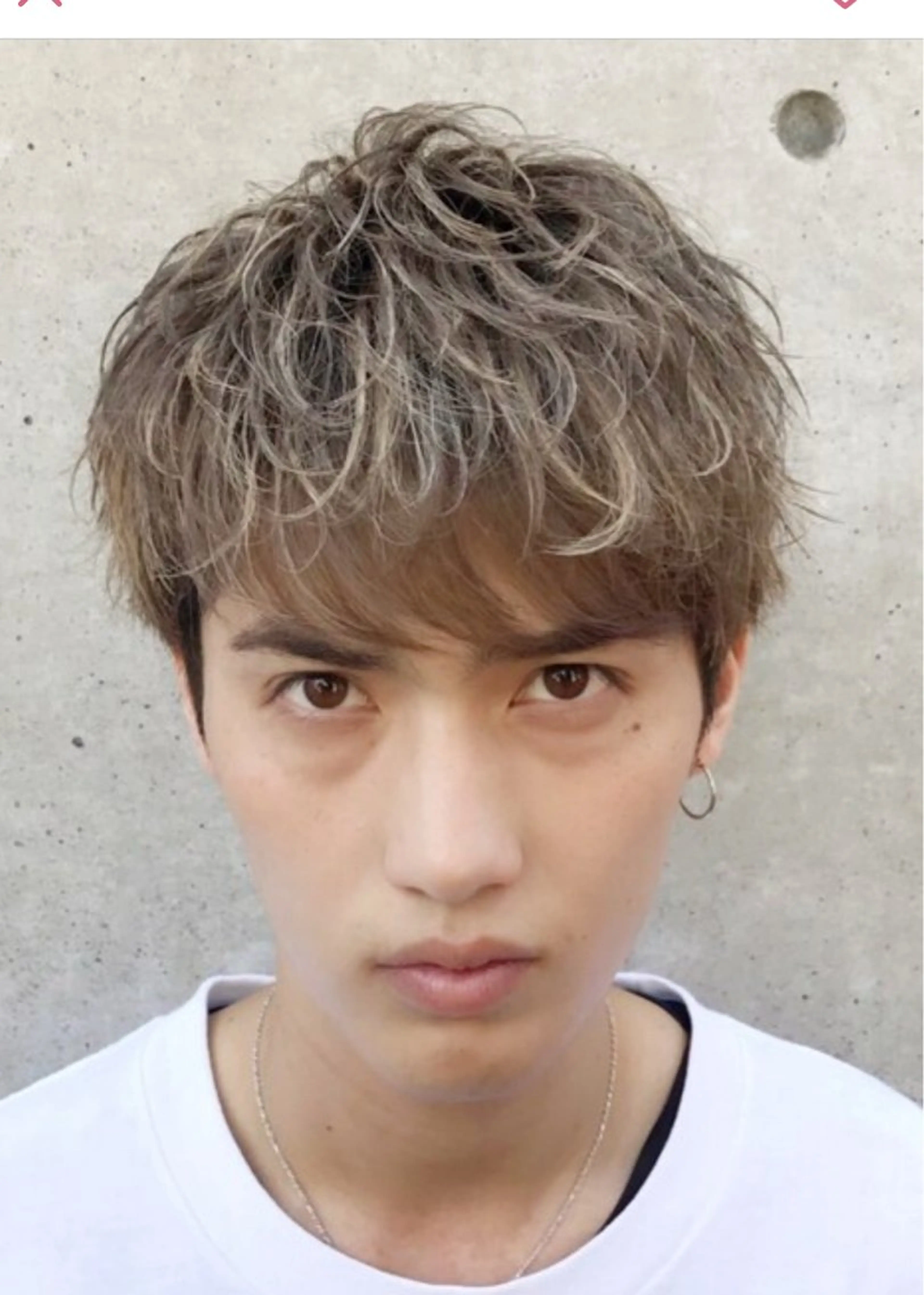 パーマ メンズ 🌟中谷海里🌟 メンズパーマ/垢抜けのヘアスタイル