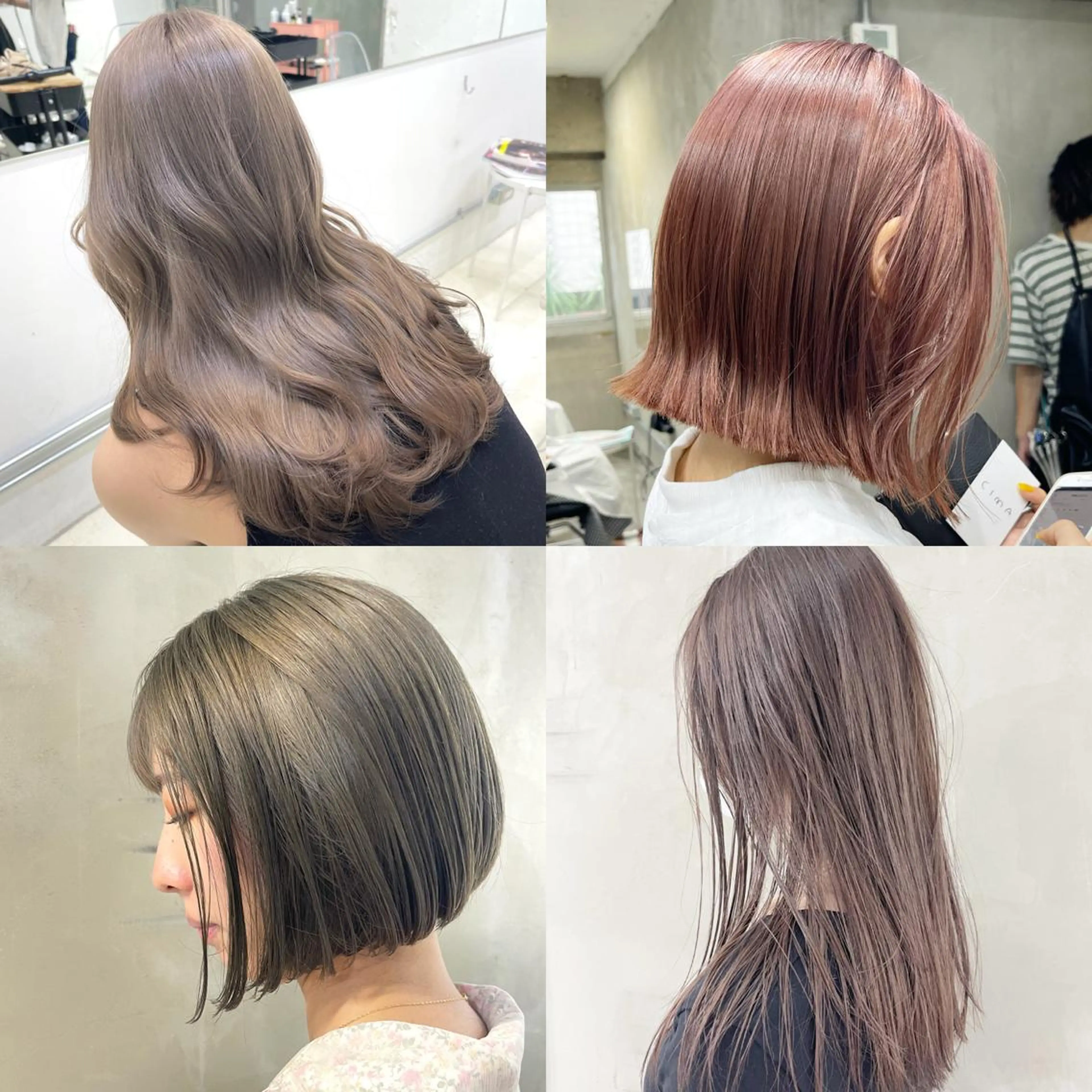 カラー レイヤーカットとハイ トーン/HIROKIのヘアスタイル