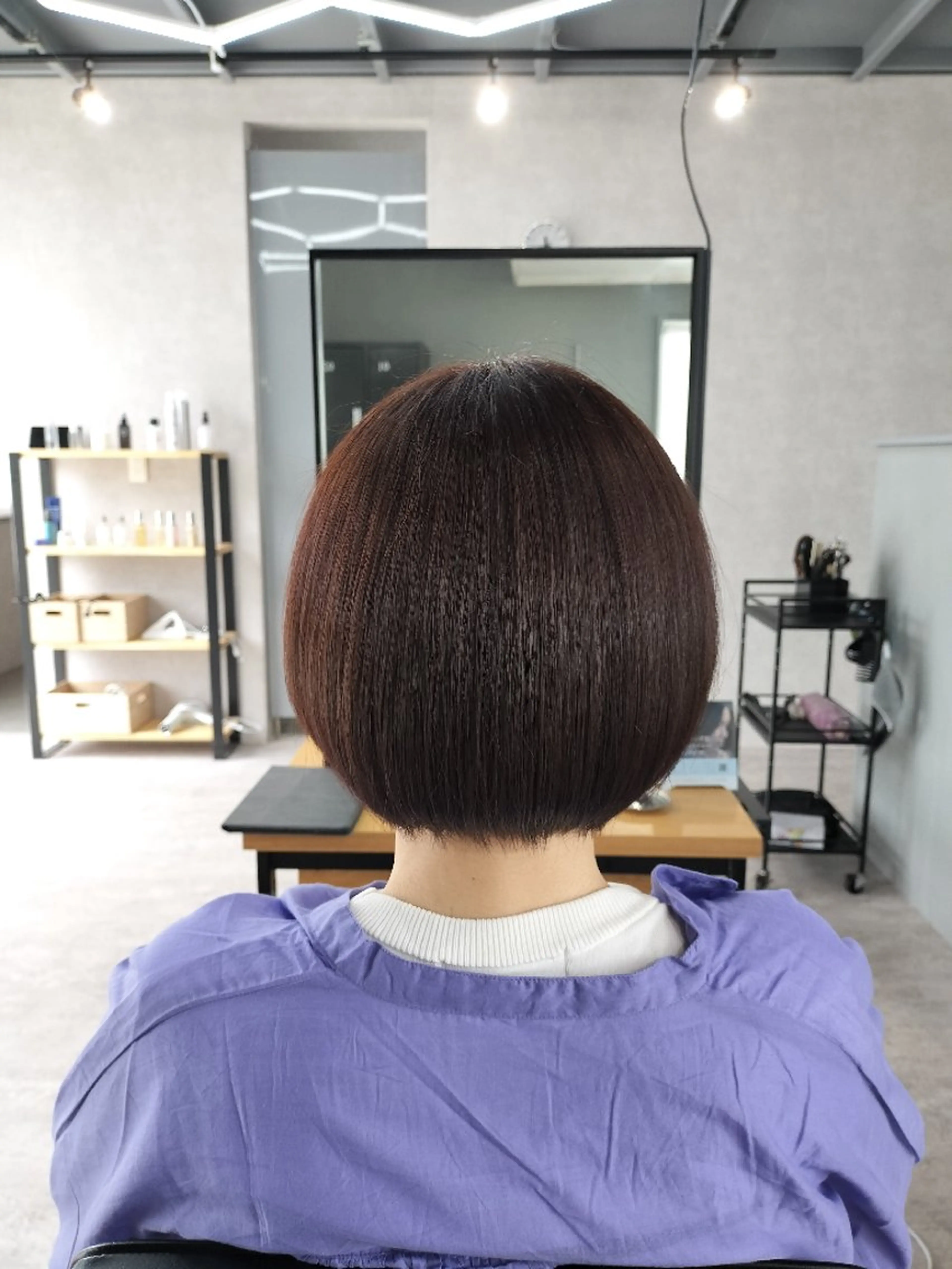 ショート カット ヘアカラー トリートメント Alen所属・S. Hitomiのヘアスタイル