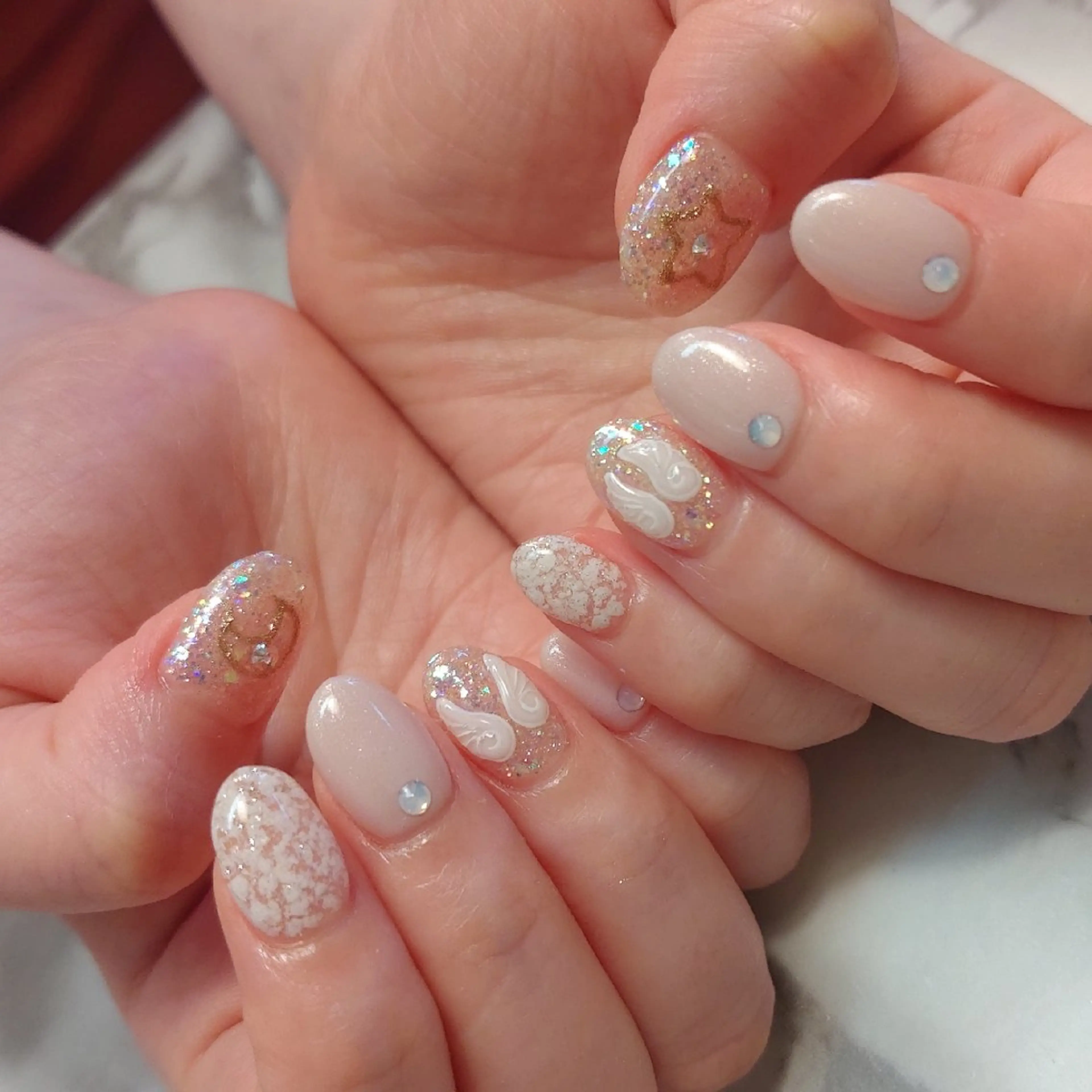 ネイル ジェヌインネイル 河内のネイルデザイン