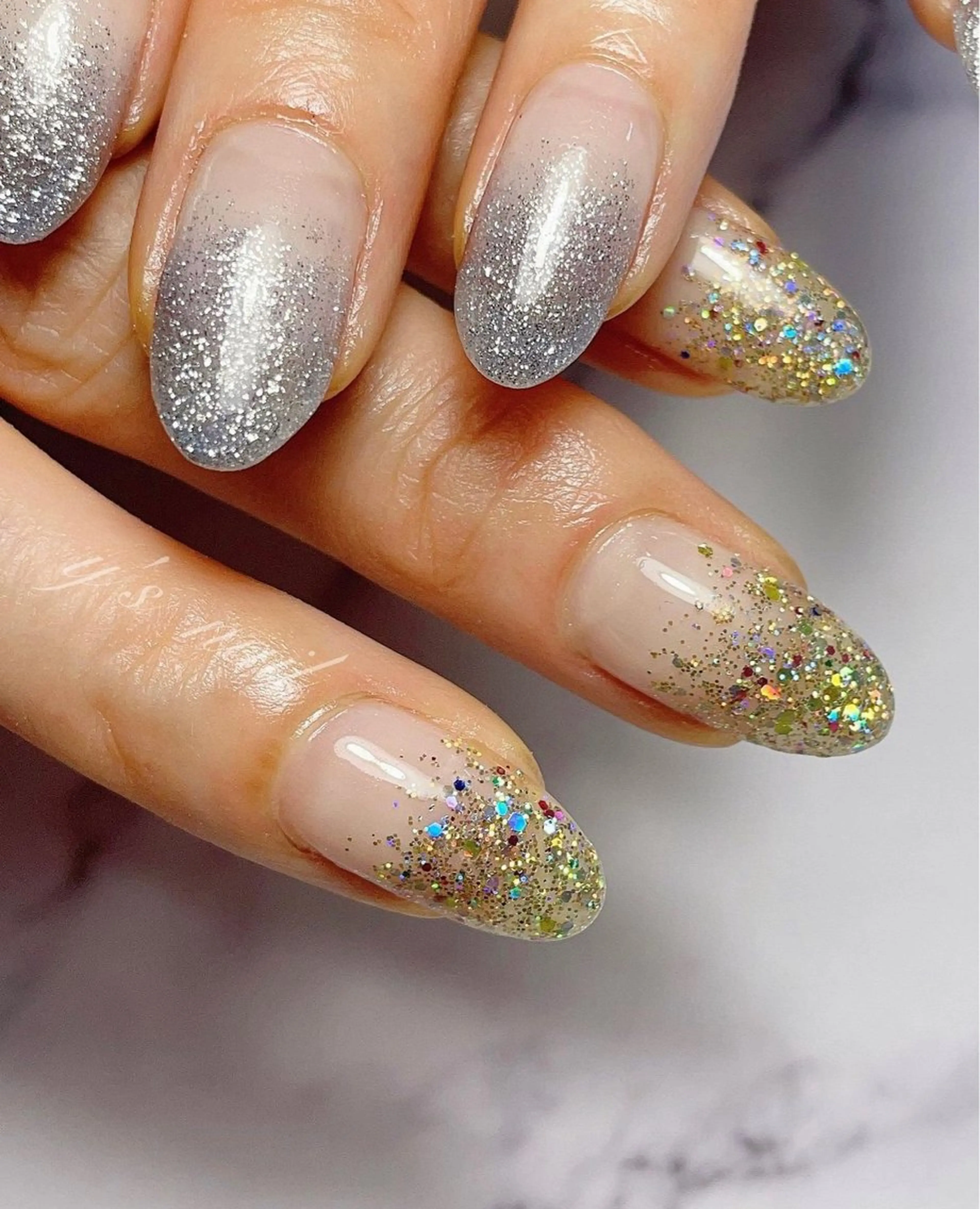 ラメグラ ✧3色まで選べて ¥4.500の写真