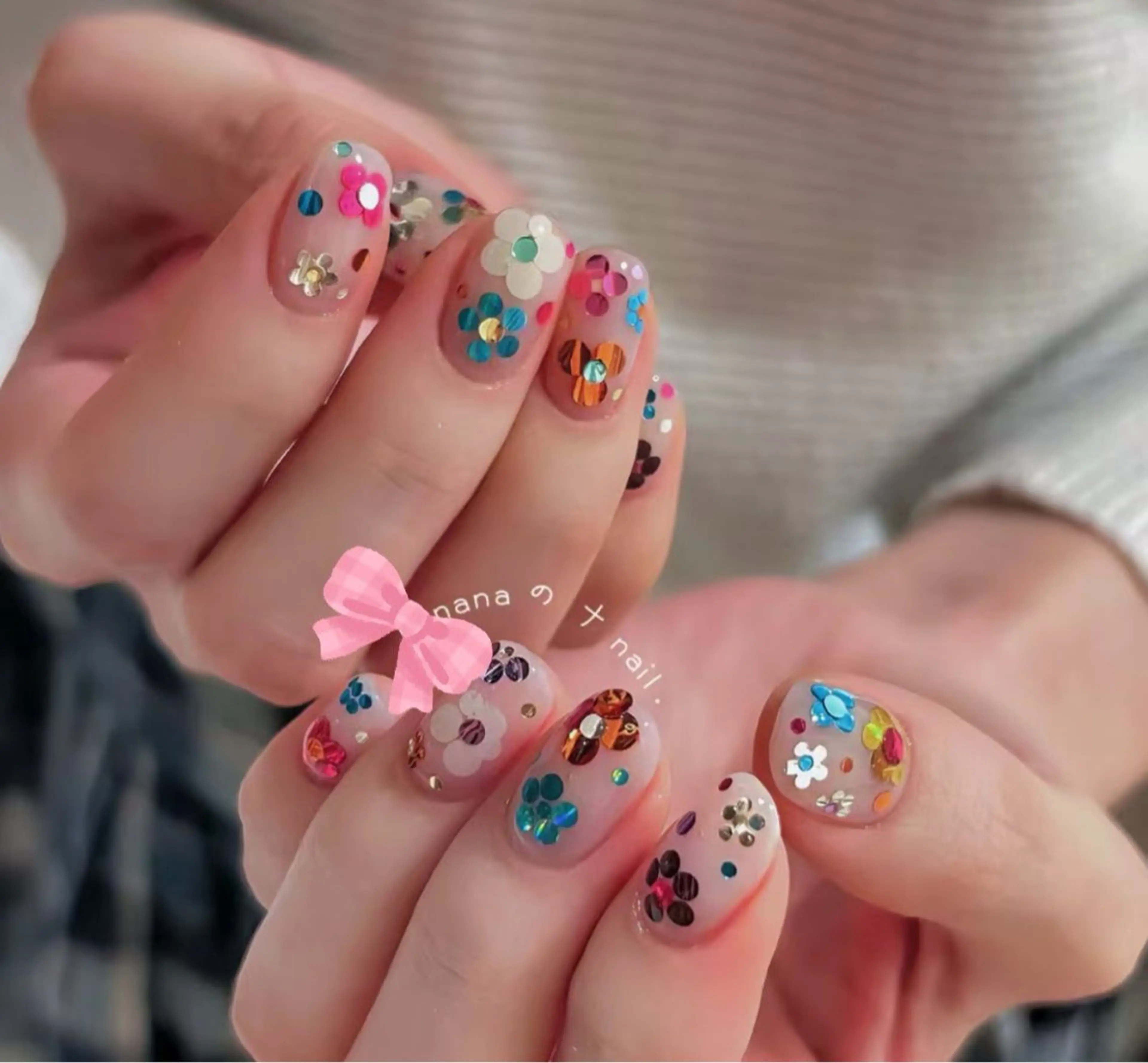 ネイル NANA  Nail 長さ出し専門のネイルデザイン