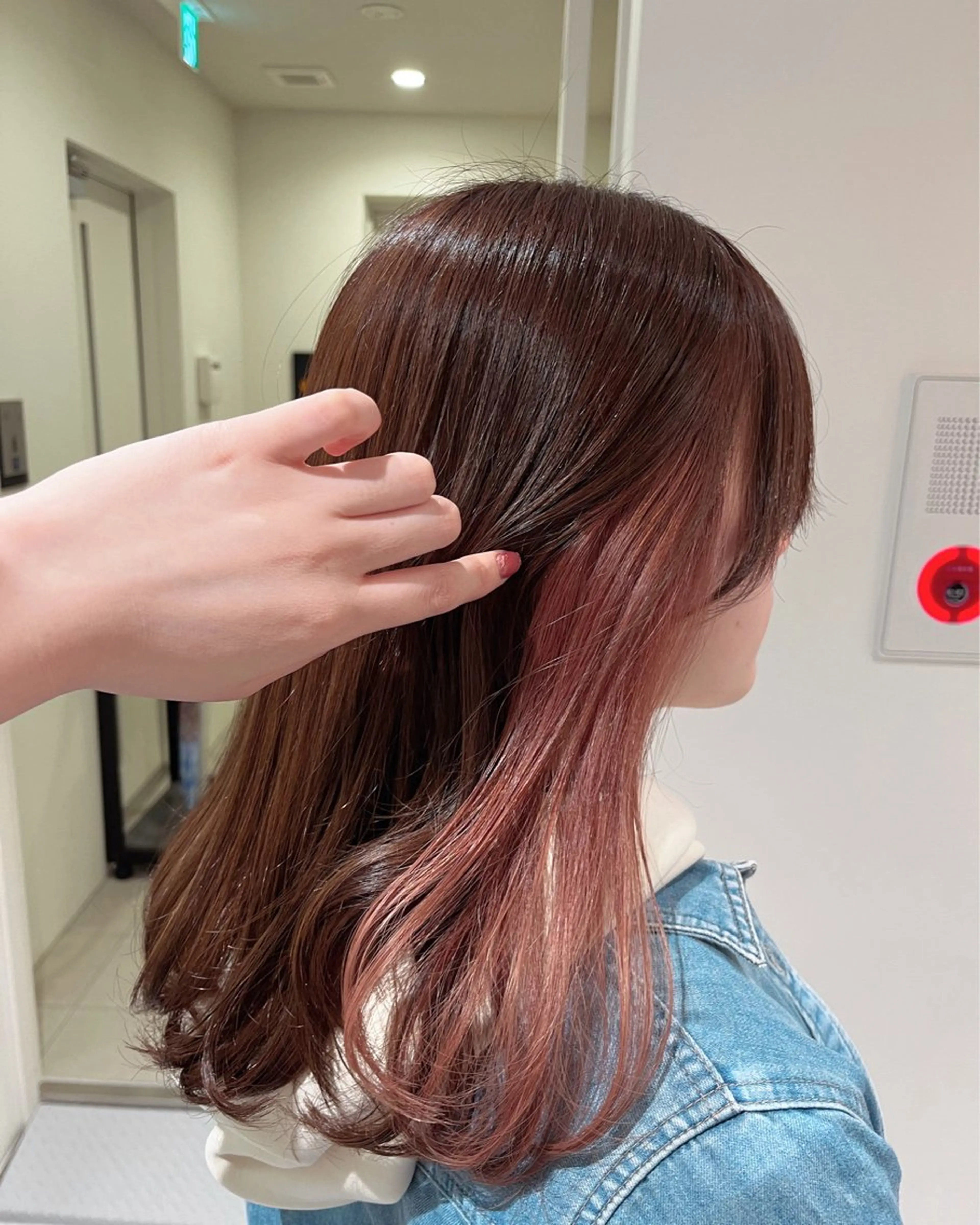 セミロング カット ヘアカラー トリートメント Eleanor 池袋 🧸Madoka🧸のヘアスタイル