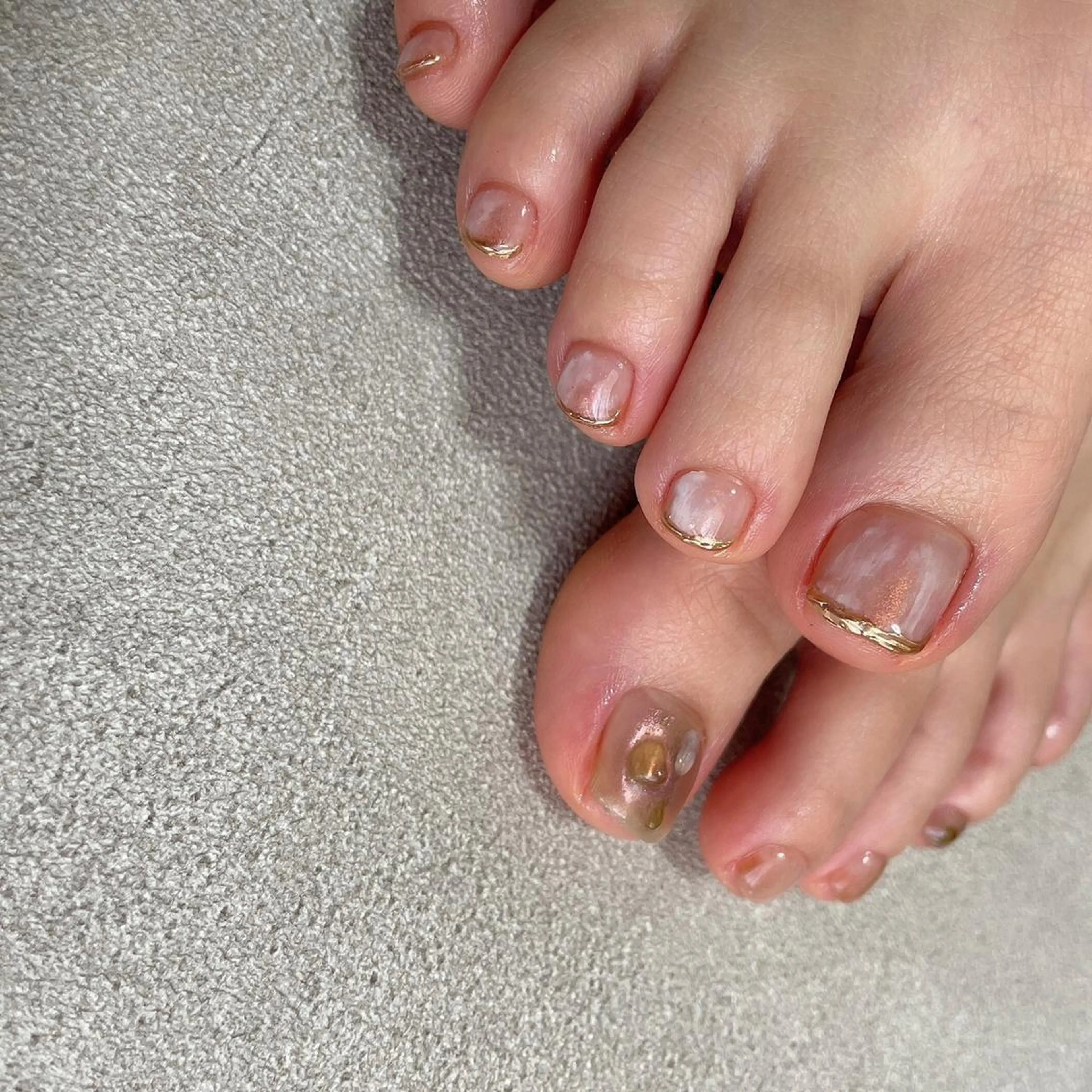 ネイル フットネイル lilbondir. chiharuのネイルデザイン