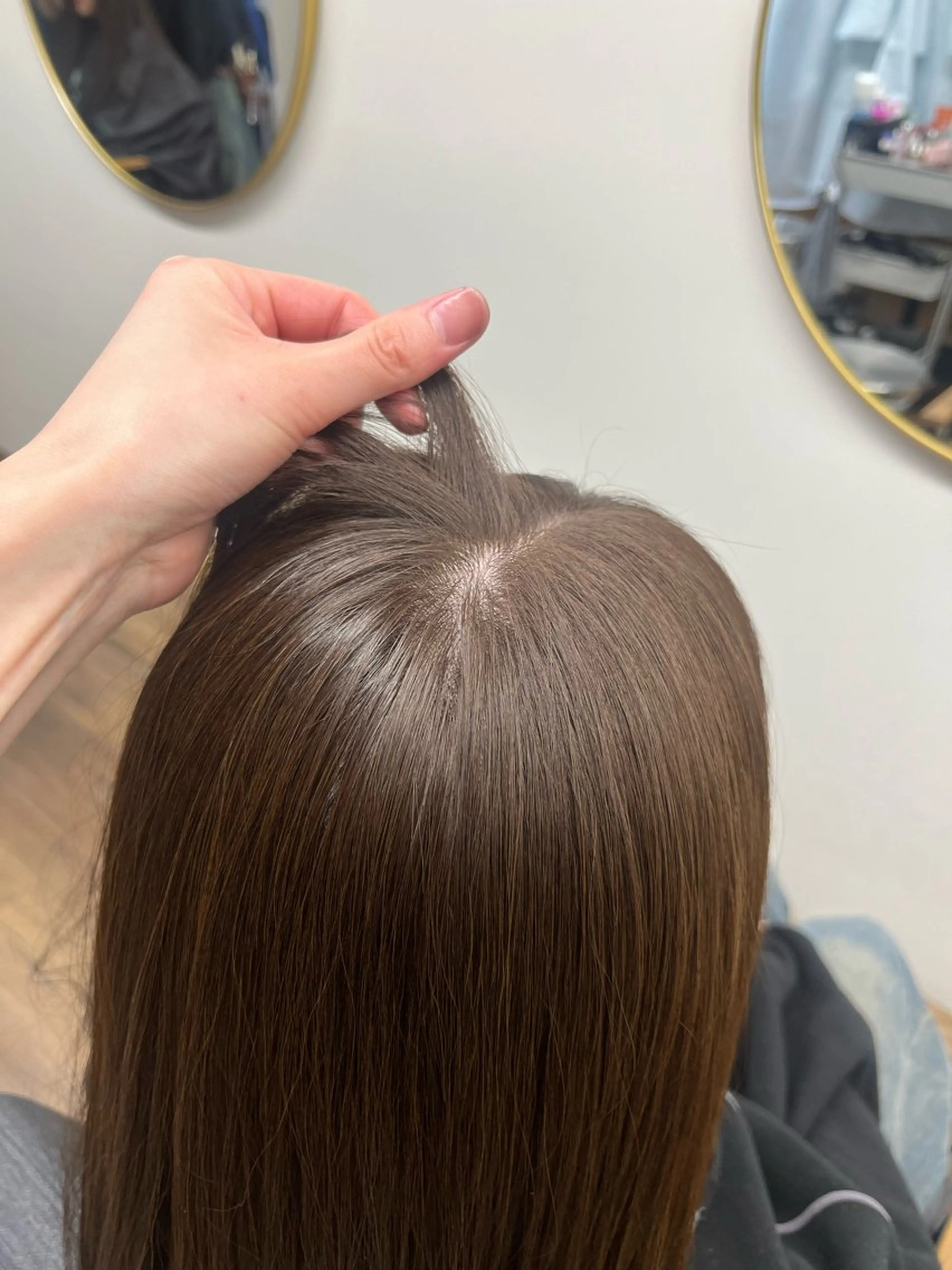 ミディアム カラー カット ヘアカラー トリートメント 広島韓国ヘア♡ たかみのヘアスタイル