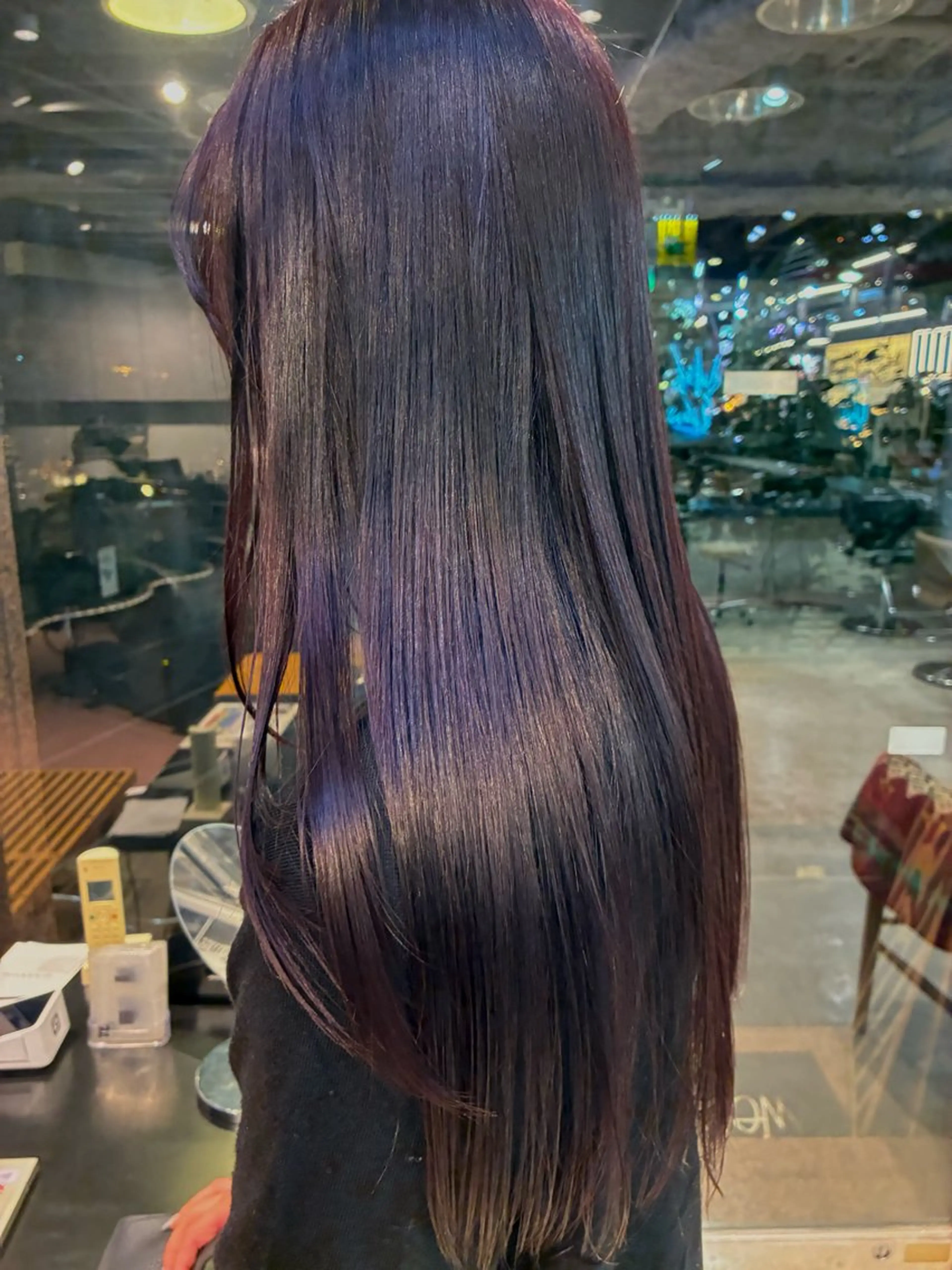 one color +  5step treatmentの写真