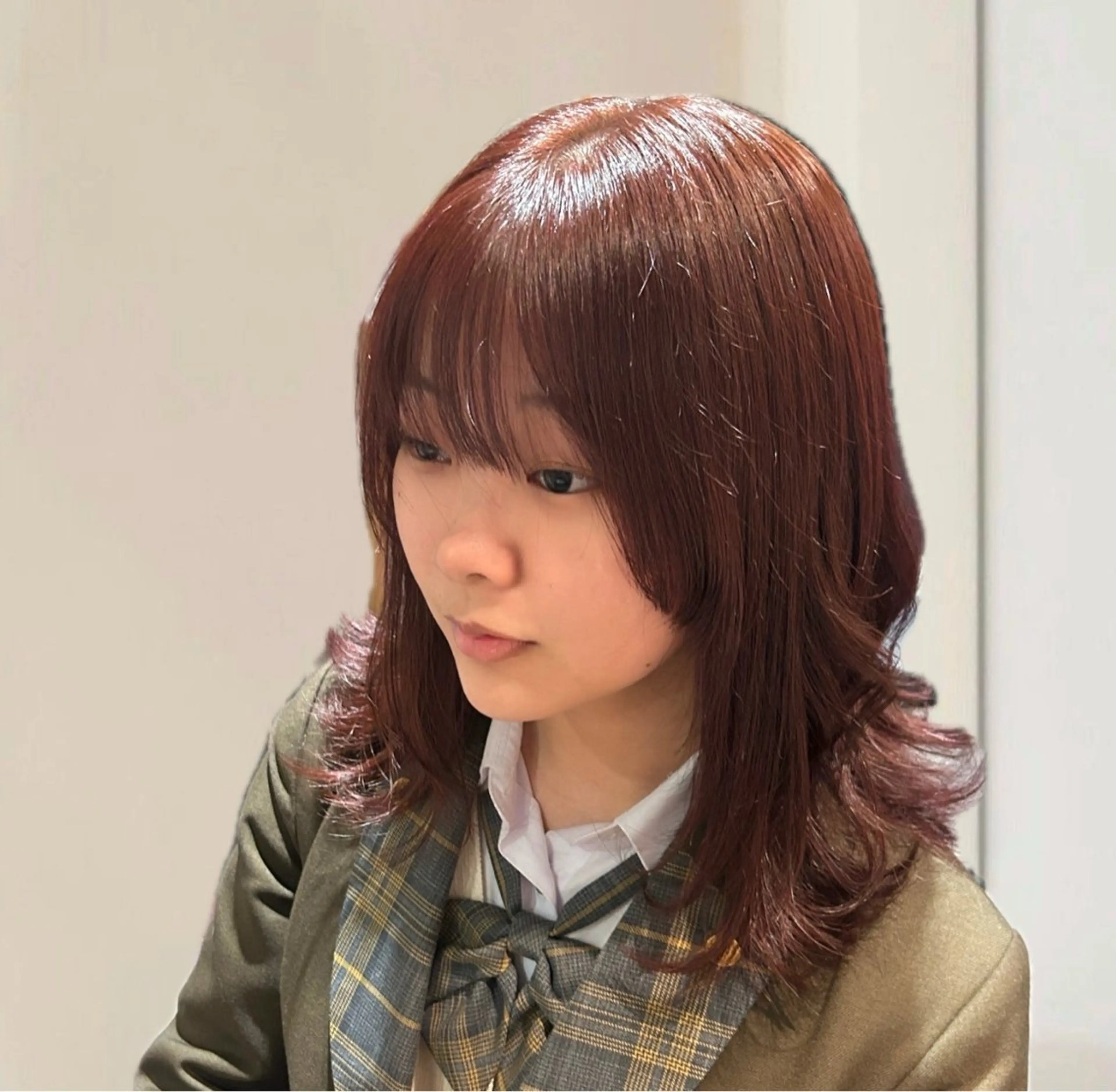 ミディアム ブリーチ/アレンジ/ 19歳/新宿/アリルのヘアスタイル