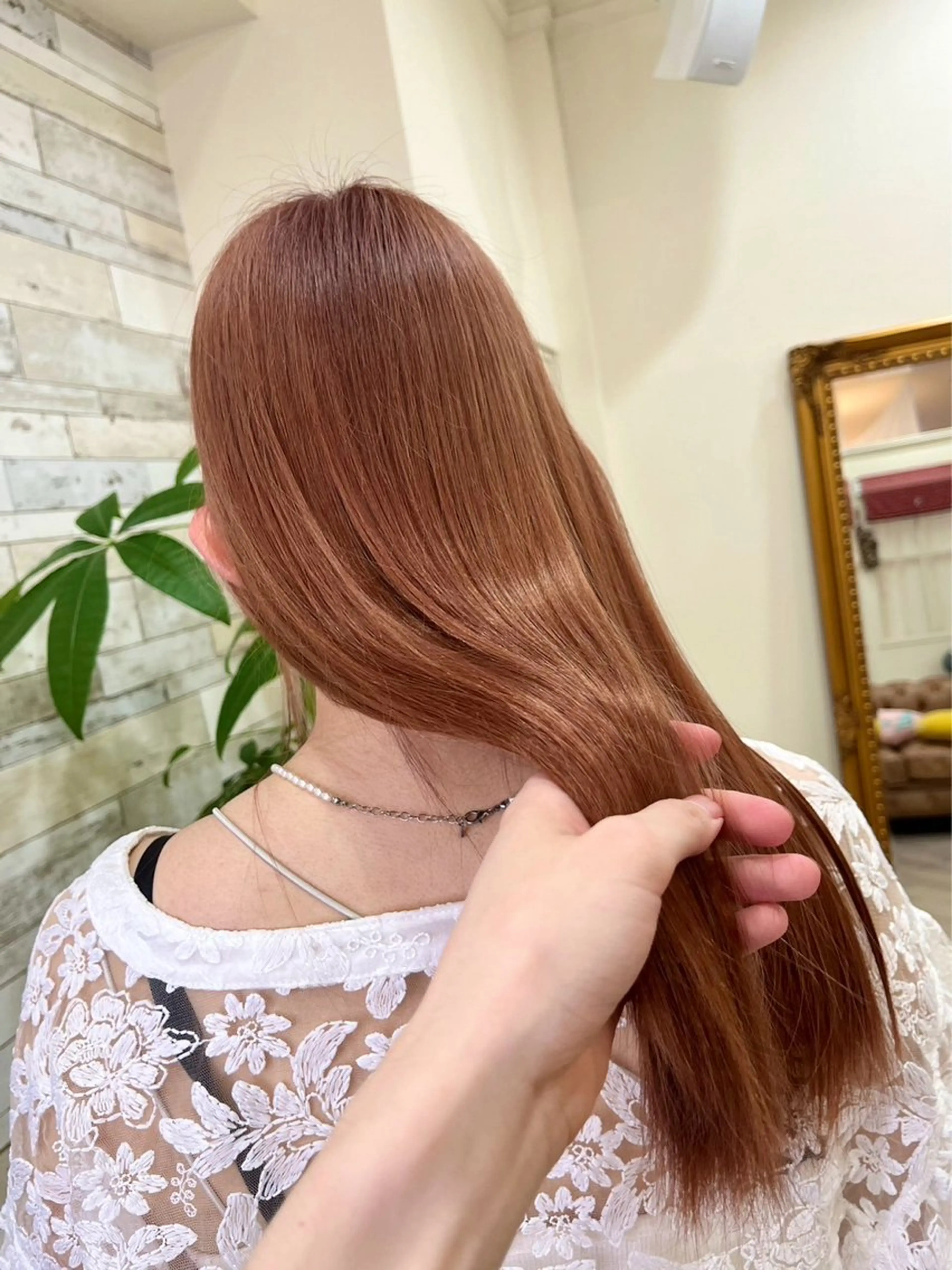 【人気No.1♪】カット＋透明感カラー＋1stepトリートメント  ￥6900の写真