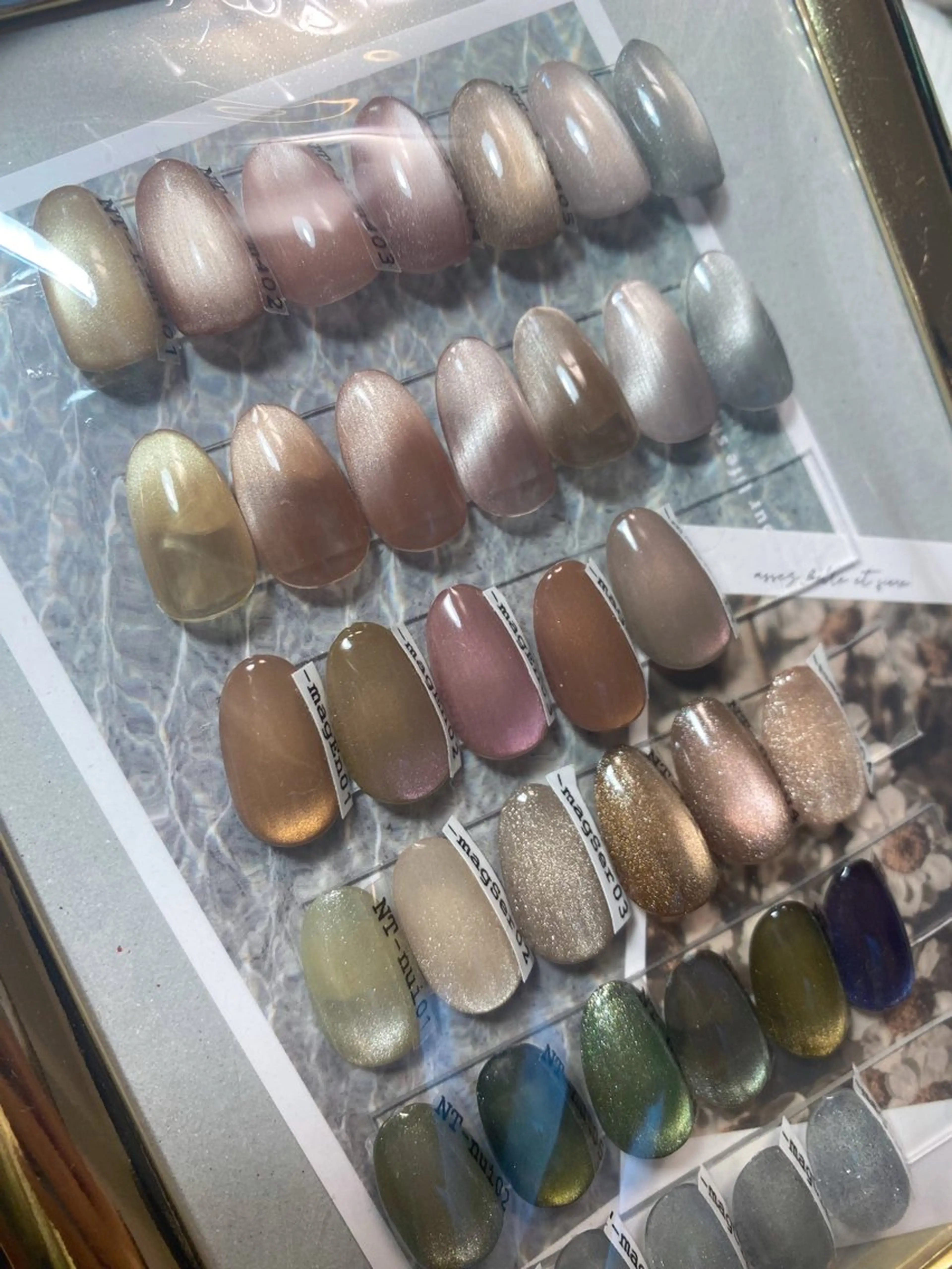 NEW✨マグネットo極小ちゅるんマグワンカラーグラデーションか先端フレンチから選べるコース🎨👩‍🎨の写真