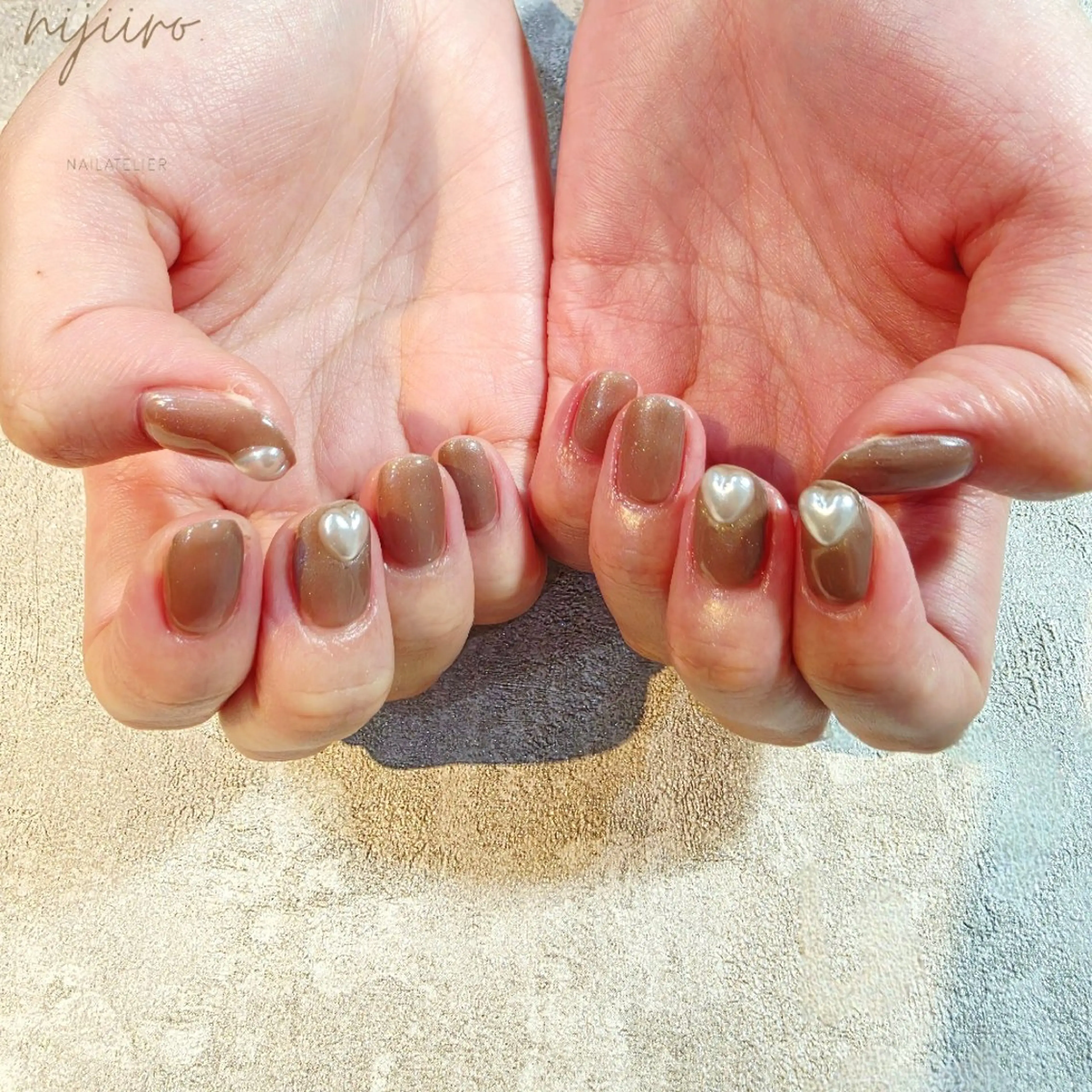 ネイル ハンドネイル nailatelier nijiiro.所属・nijiiro🌈 サトウのネイルデザイン