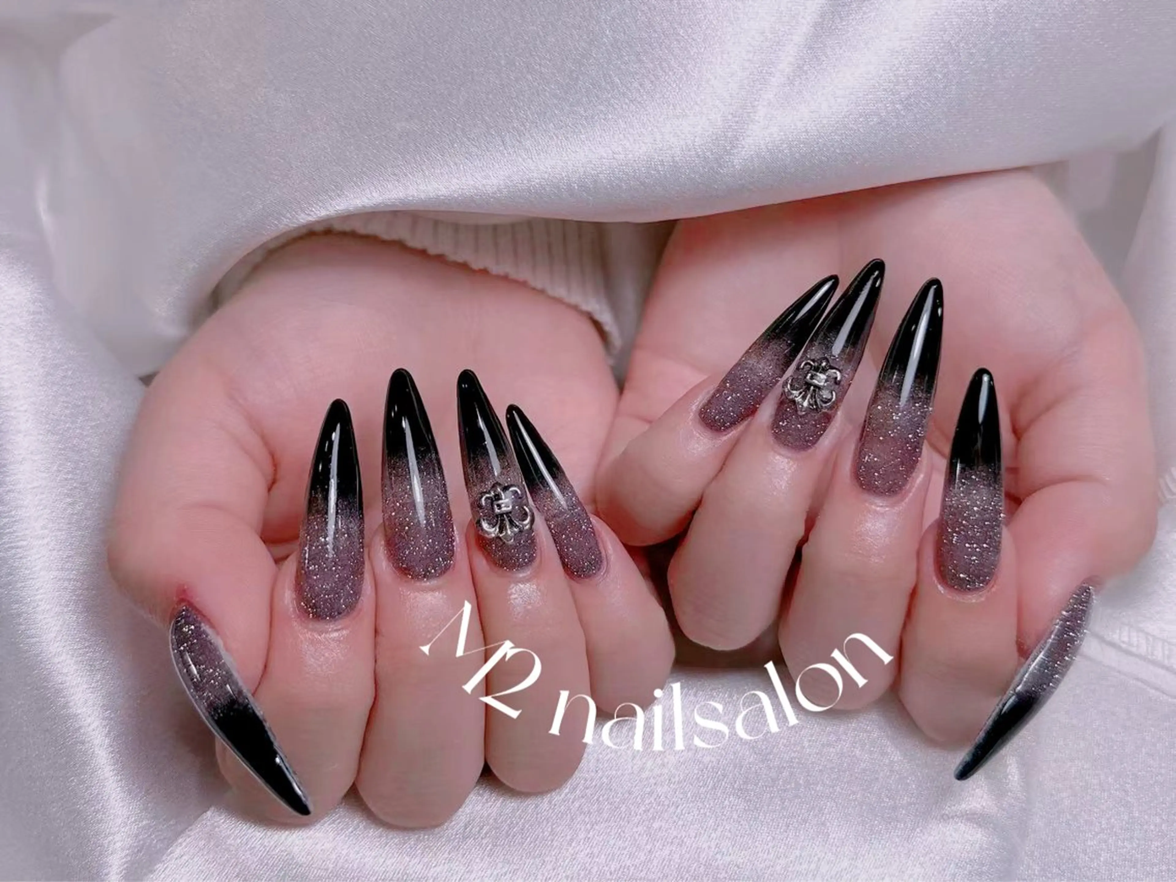 ネイル ハンドネイル 長さだし専門店 M2　rikaのネイルデザイン