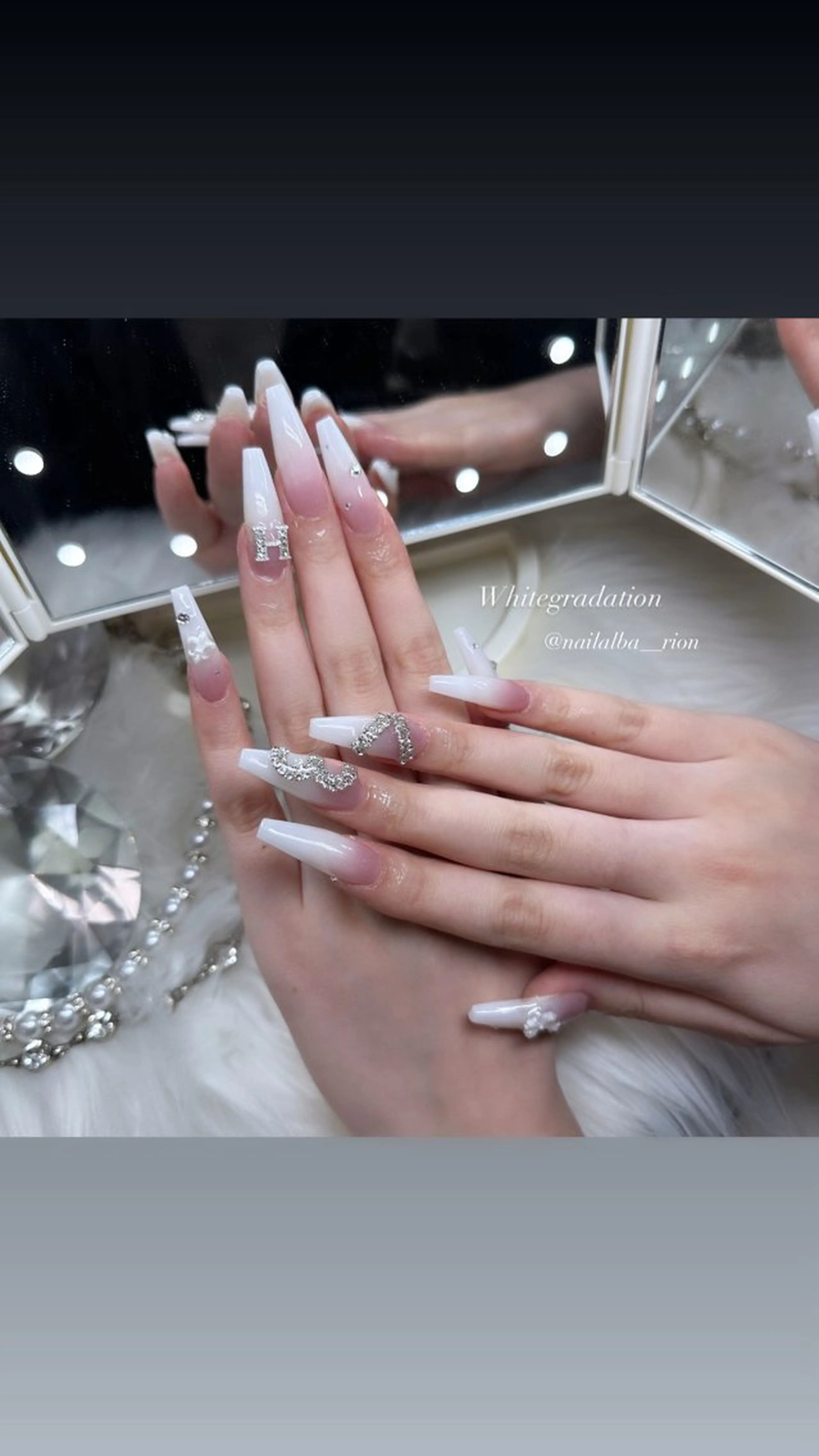 ネイル 加納 莉音のネイルデザイン