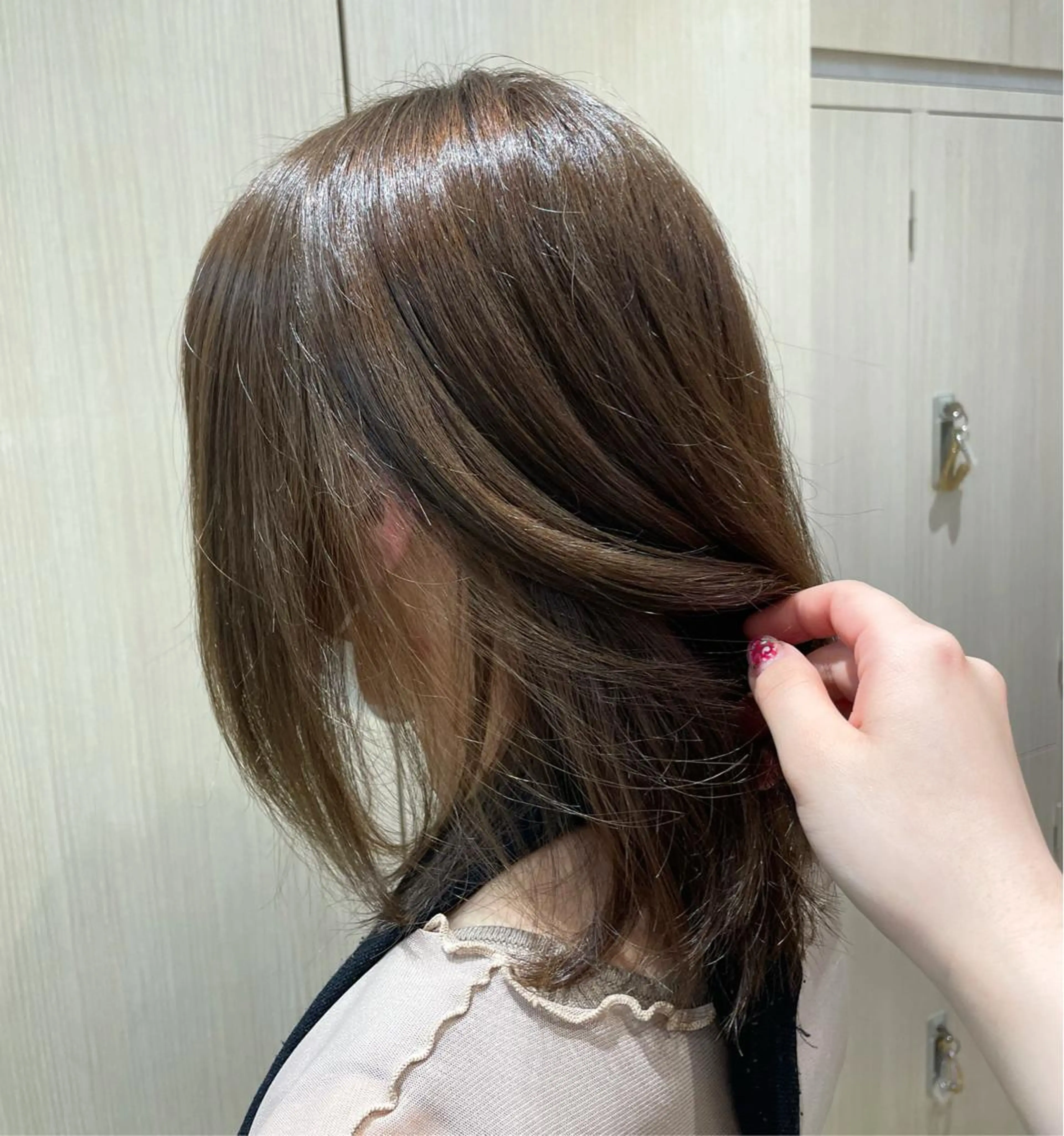 ショート カラー オレンジ カット ヘアカラー トリートメント 韓国ヘアメイク🎀/ 縮毛矯正✨山本媛香のヘアスタイル