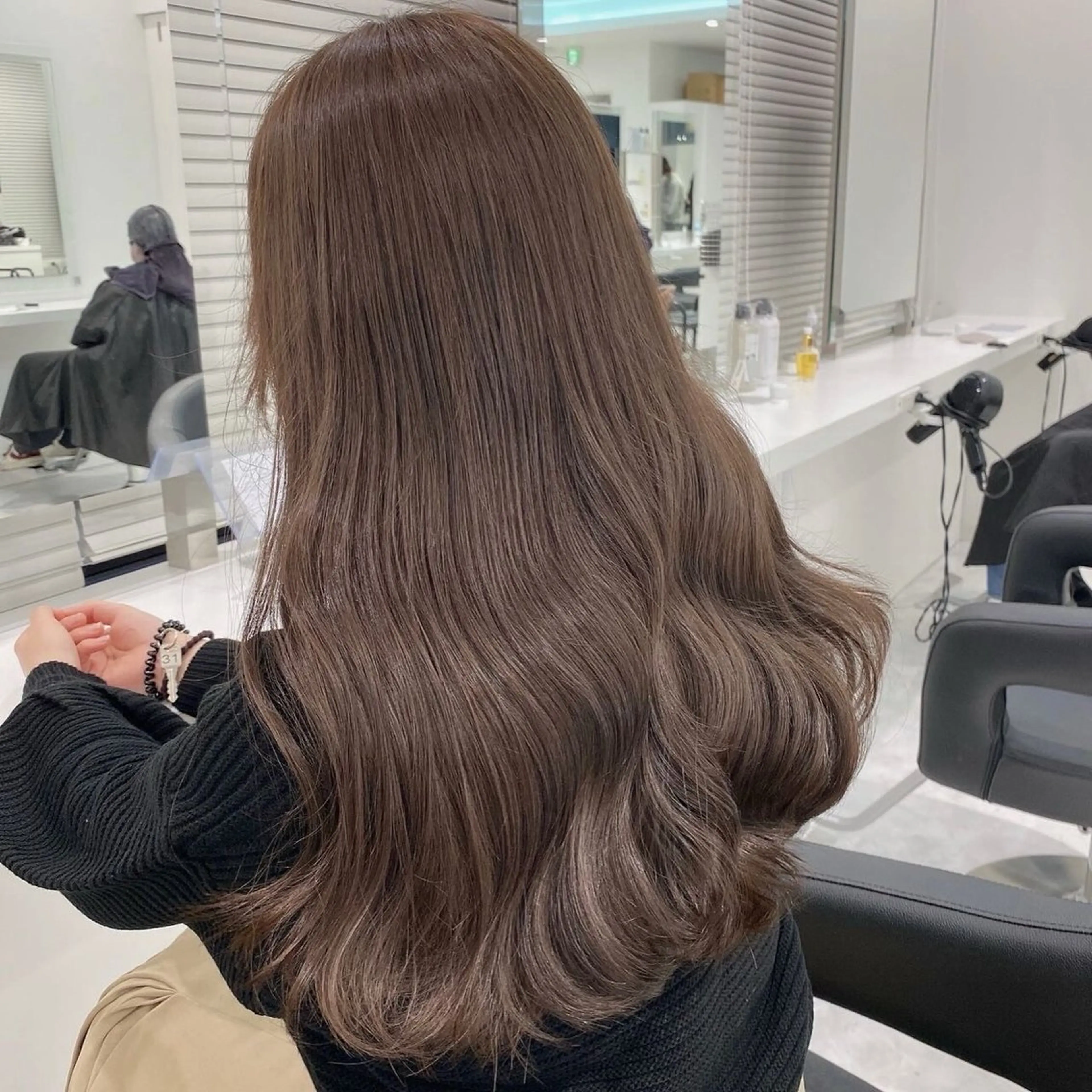 カラー ヘアカラー トリートメント ベージュ・ラベンダー カラー🎀りりのヘアスタイル