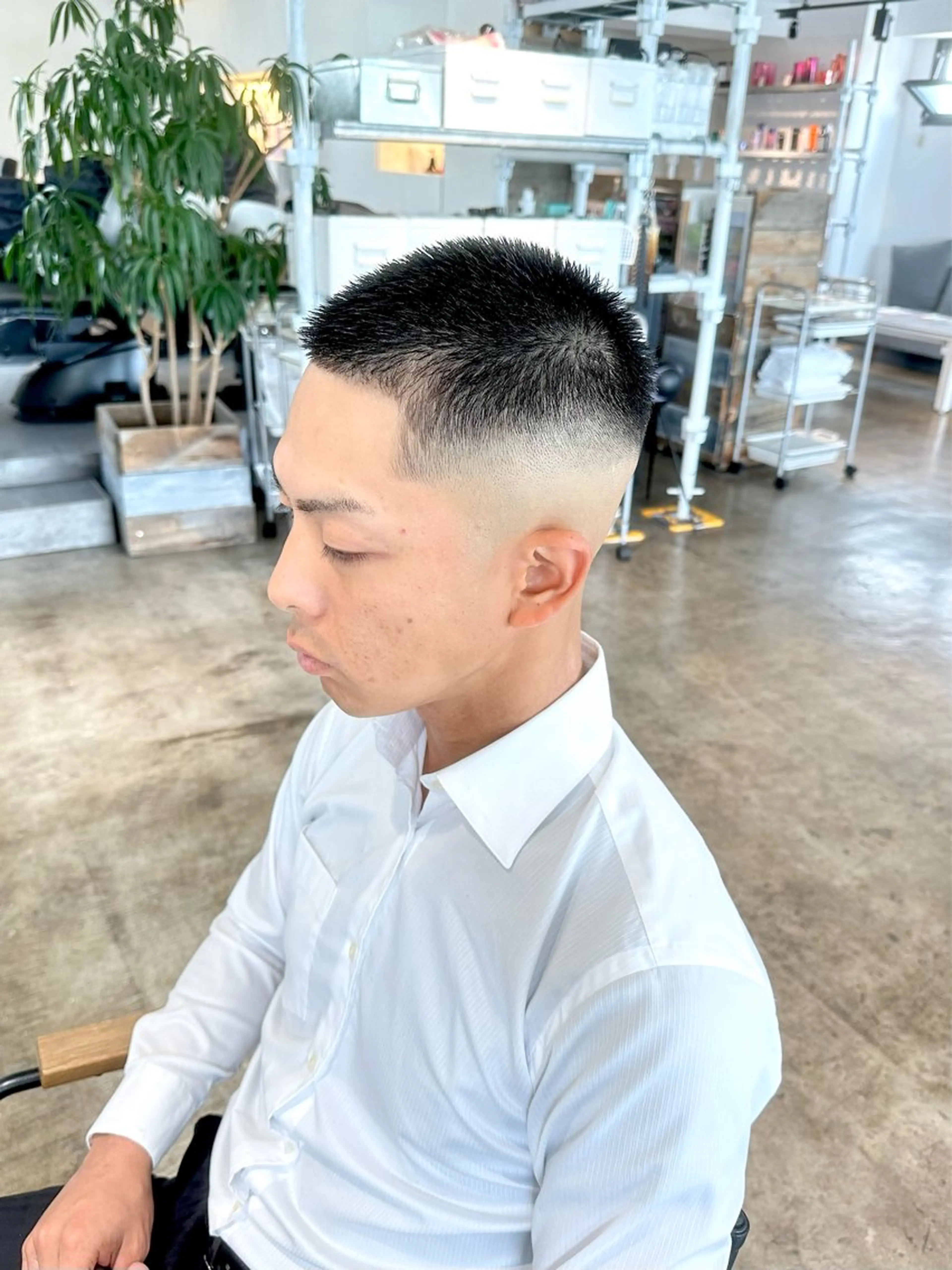 メンズ フェードカット スキンフェード 刈り上げ カット 骨格補正施術/メンズ 専門美容師/YUYAのヘアスタイル