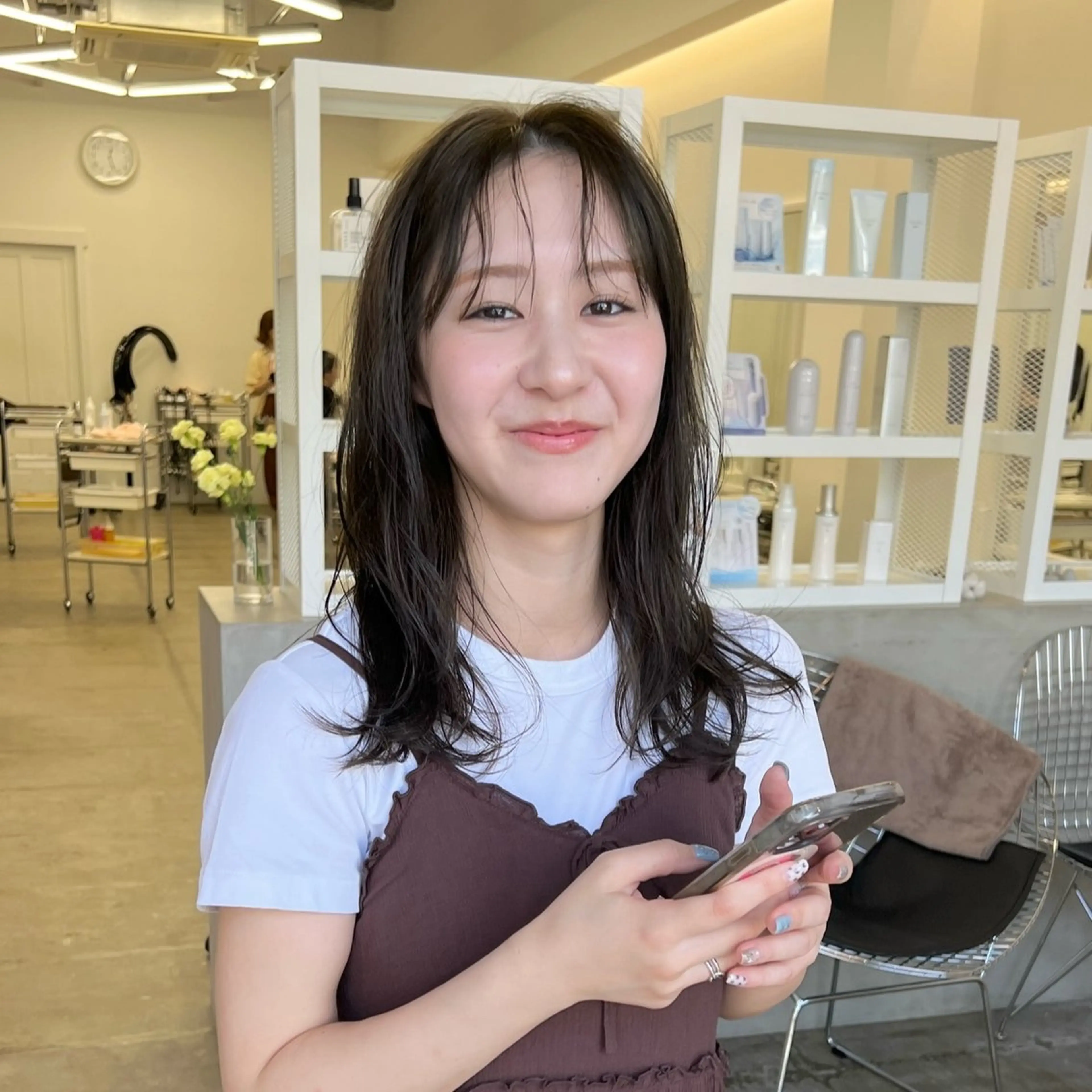 【minimo限定クーポン】似合わせカット+透明感カラー ¥14850→¥11990の写真