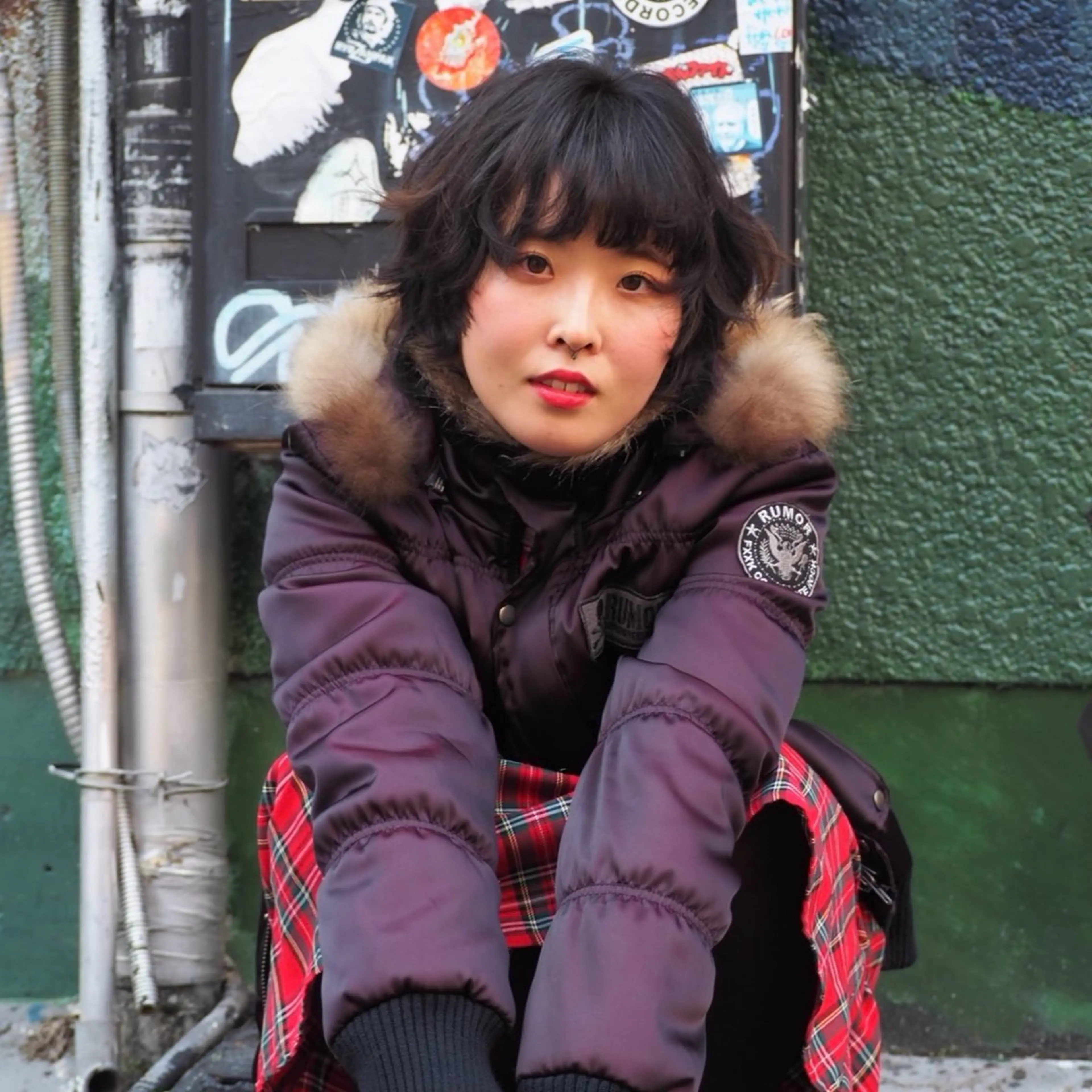 ショート カラー ヘアカラー なりた るいのヘアスタイル