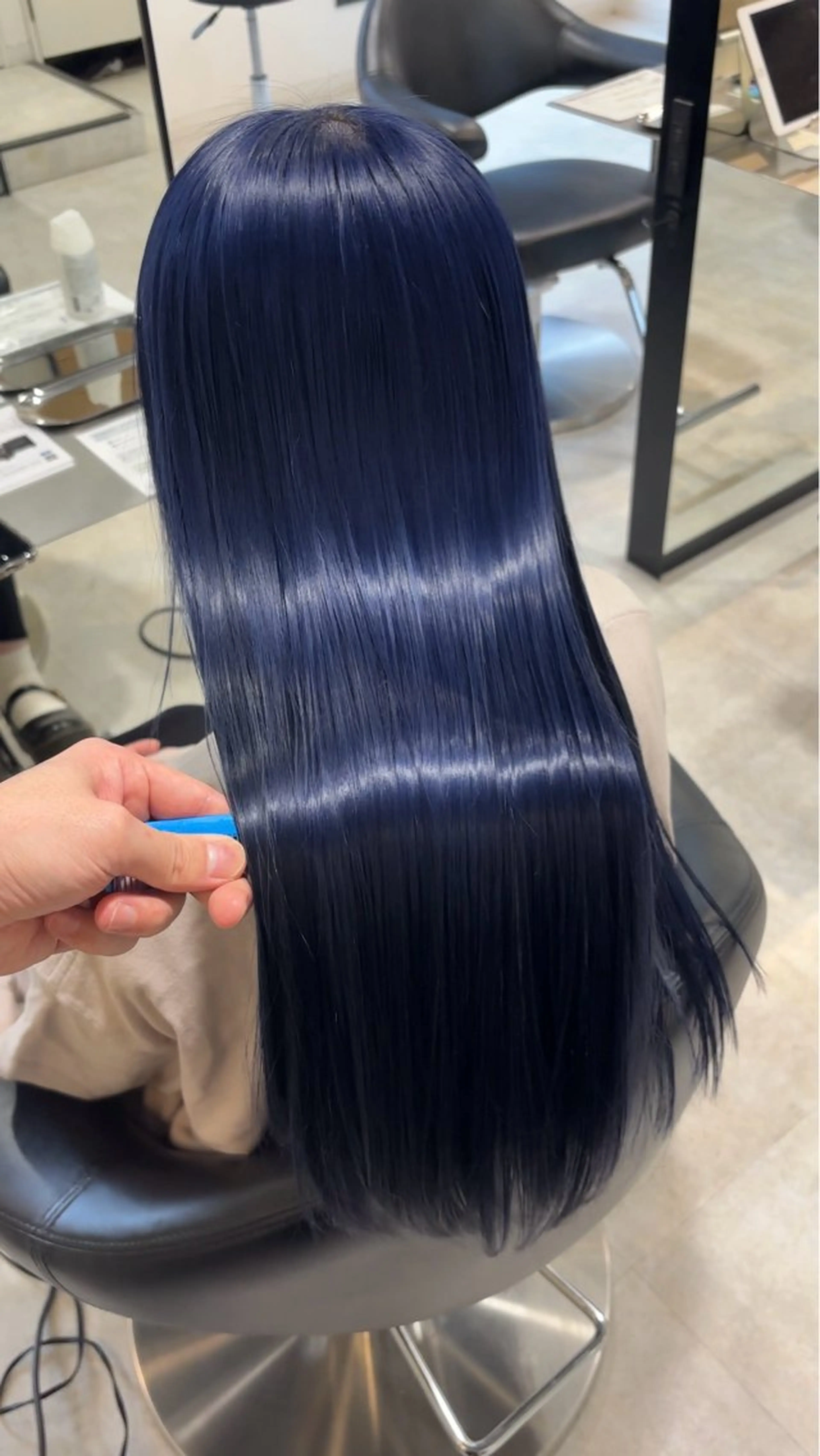 🌿最高級美髪縮毛矯正＋内部補修トリートメント🌿¥15500（ブリーチ縮毛可能）の写真