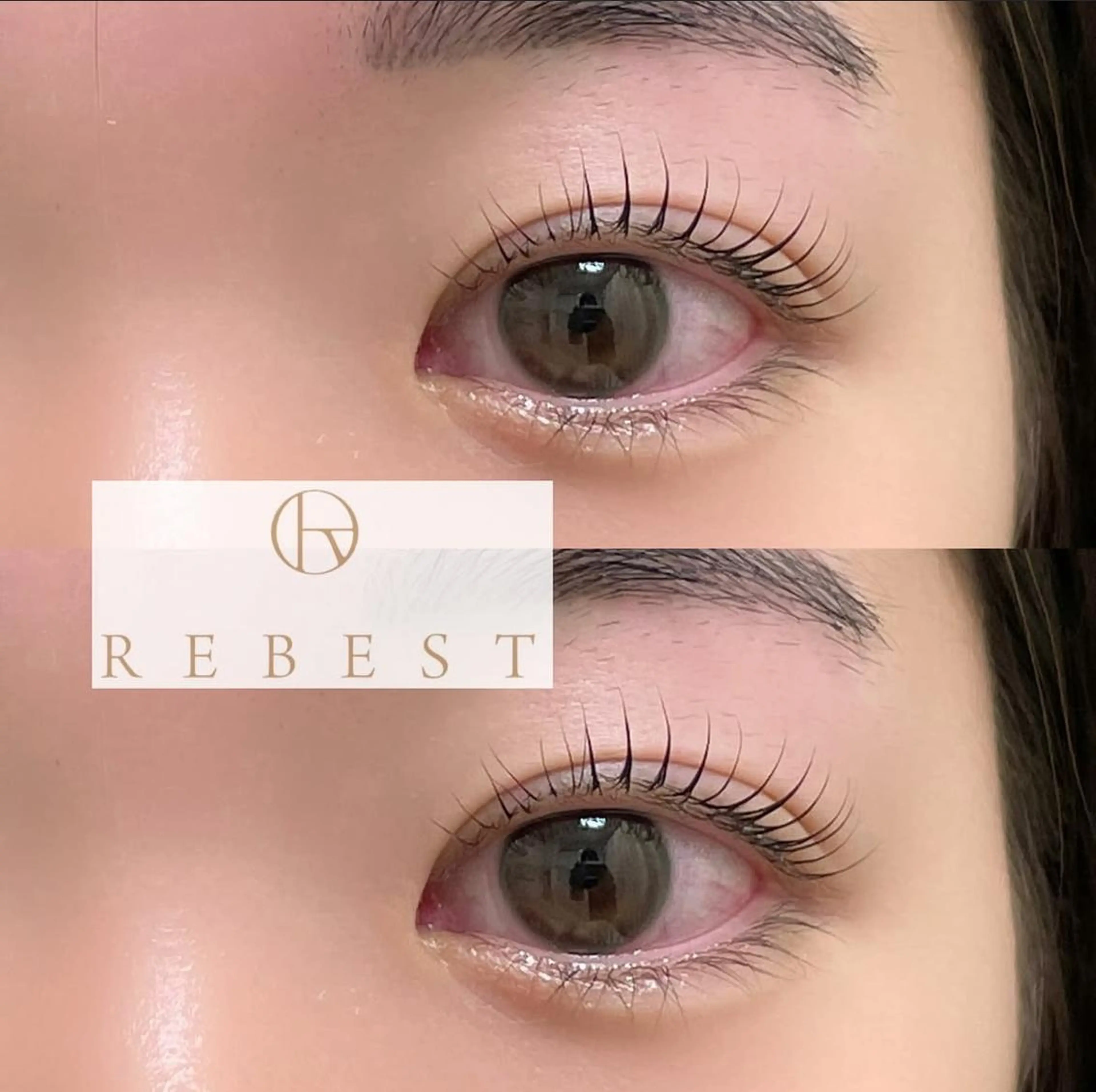 マツエク・マツパ 一重×まつ毛パーマ REBEST eye👁のマツエク・マツパデザイン