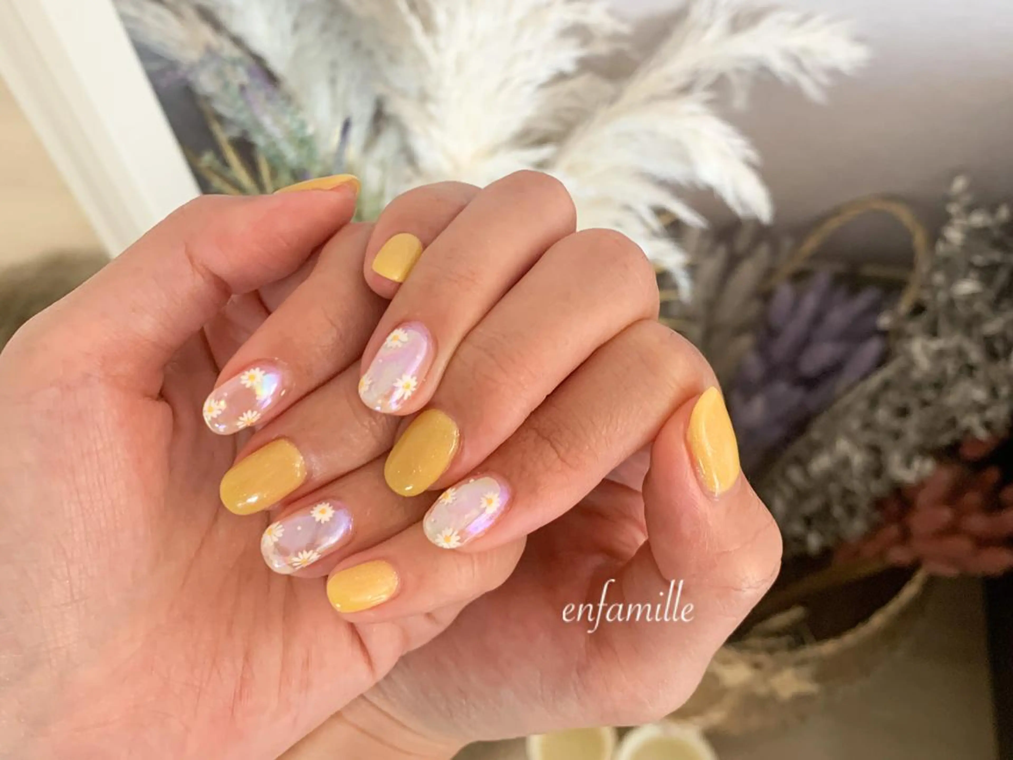 ネイル ハンドネイル nail salon en familleのネイルデザイン