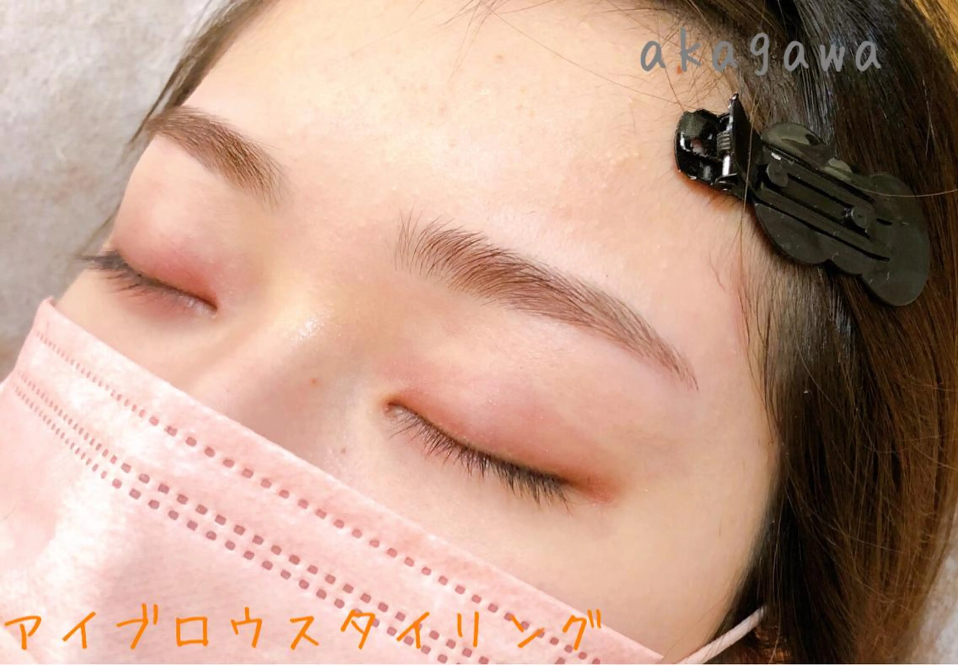 大人気✨ナチュラルアイブロウスタイリング　4500円の写真