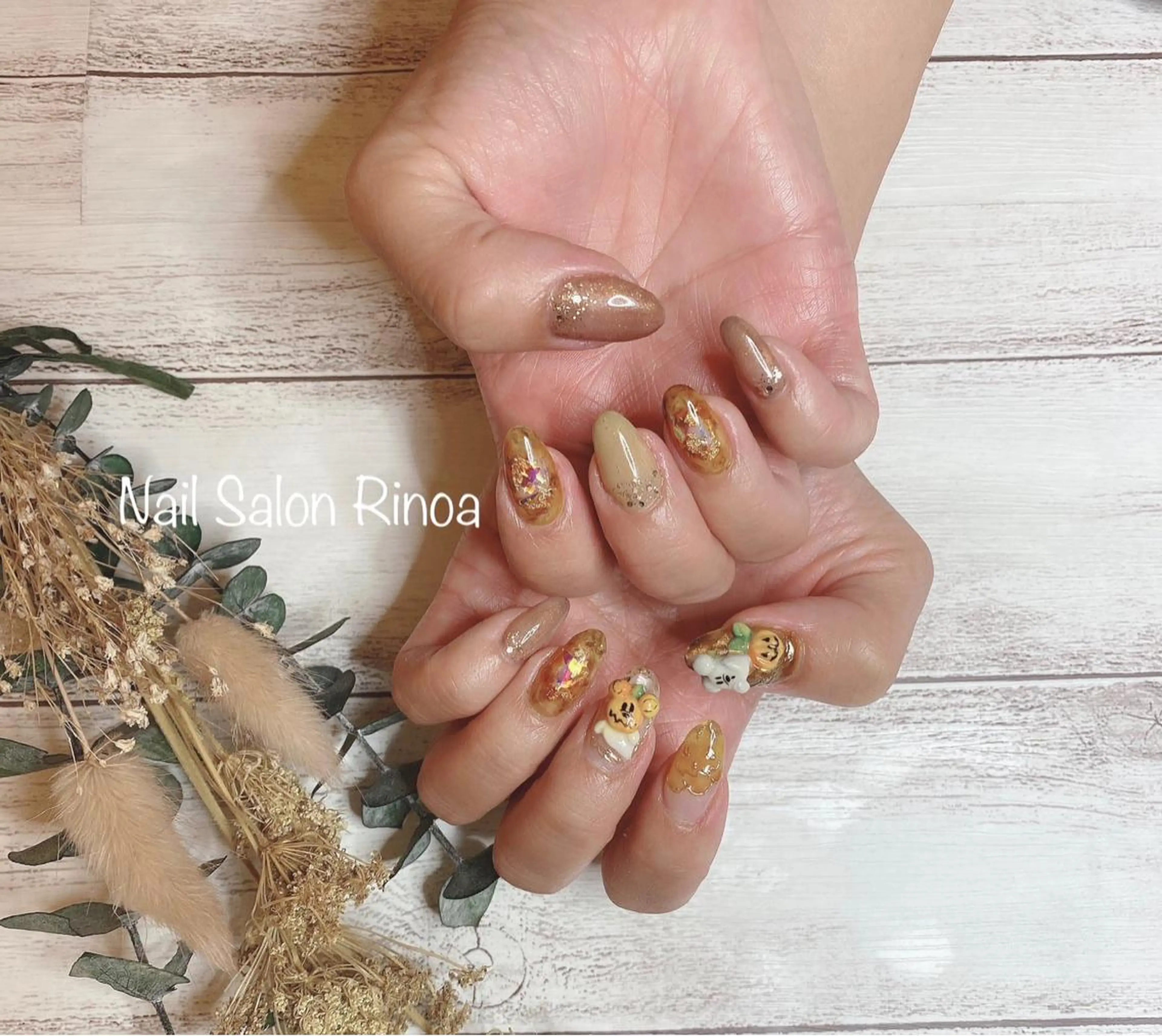 ネイル Nail Salon Rinoaのネイルデザイン
